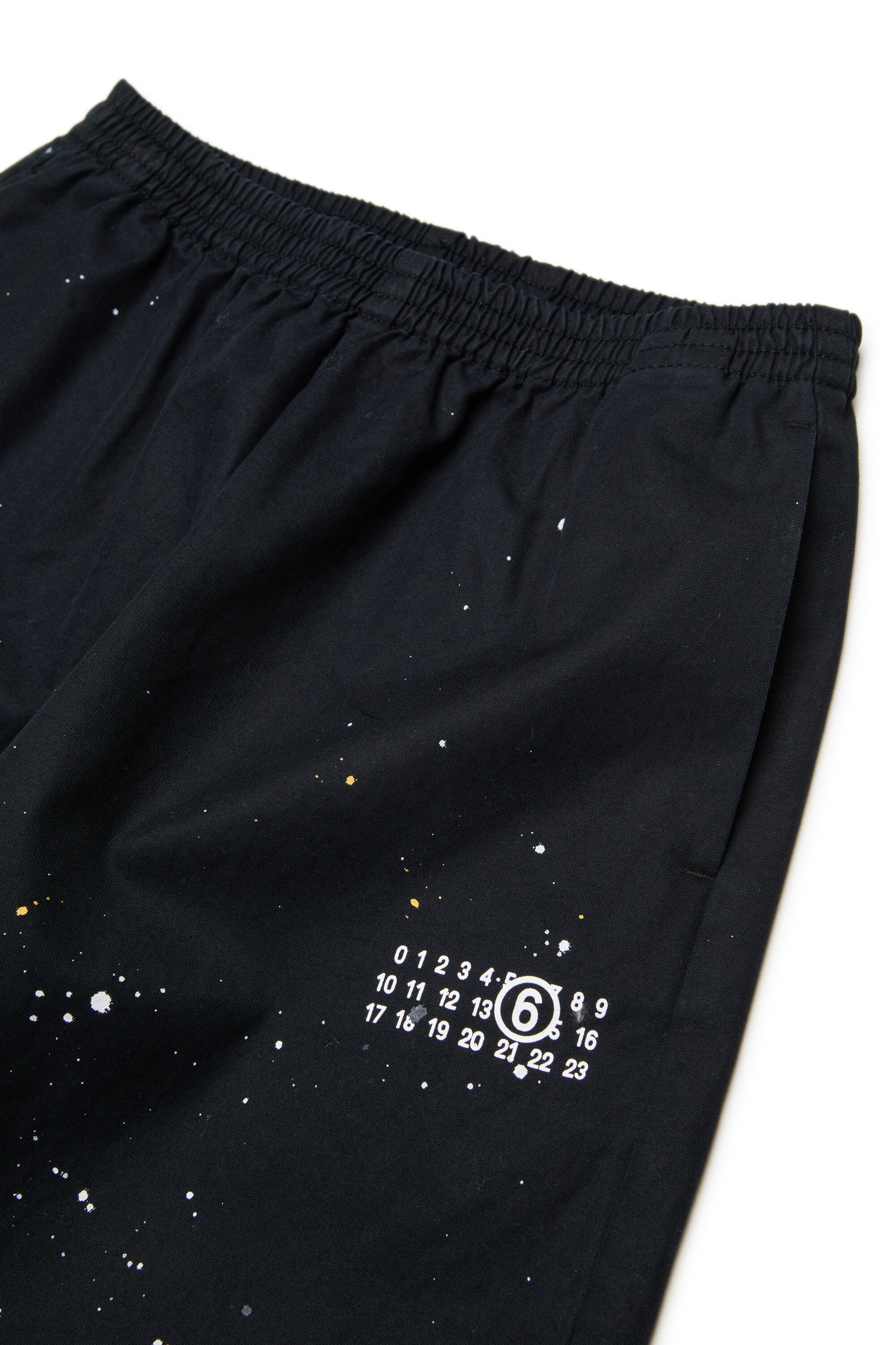 Chino pants with logo