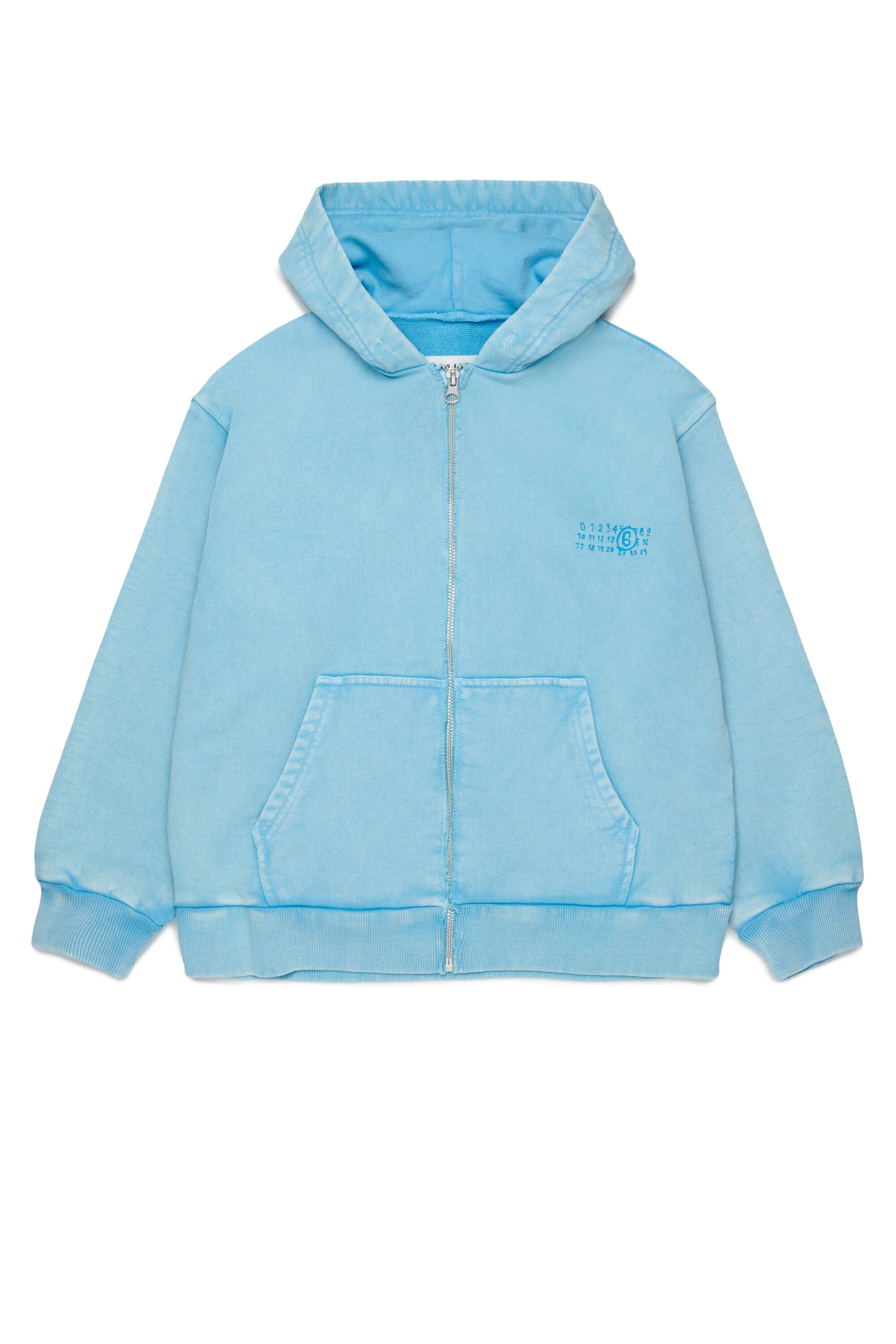 Full-zip sweatshirt with logo