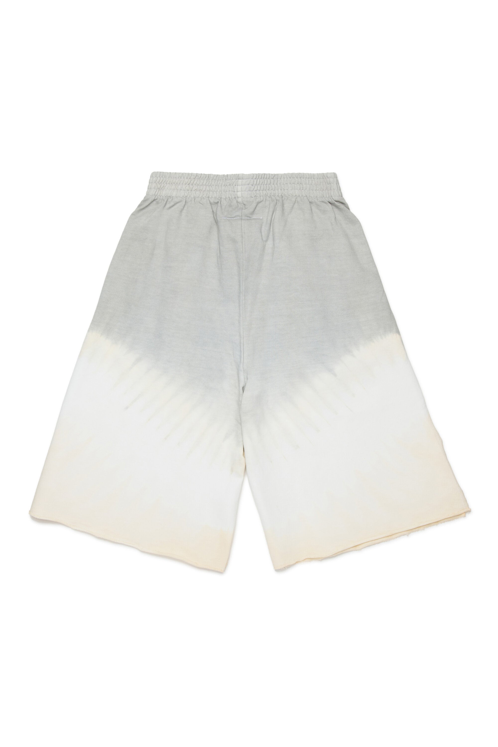 Fleece shorts with numeric logo