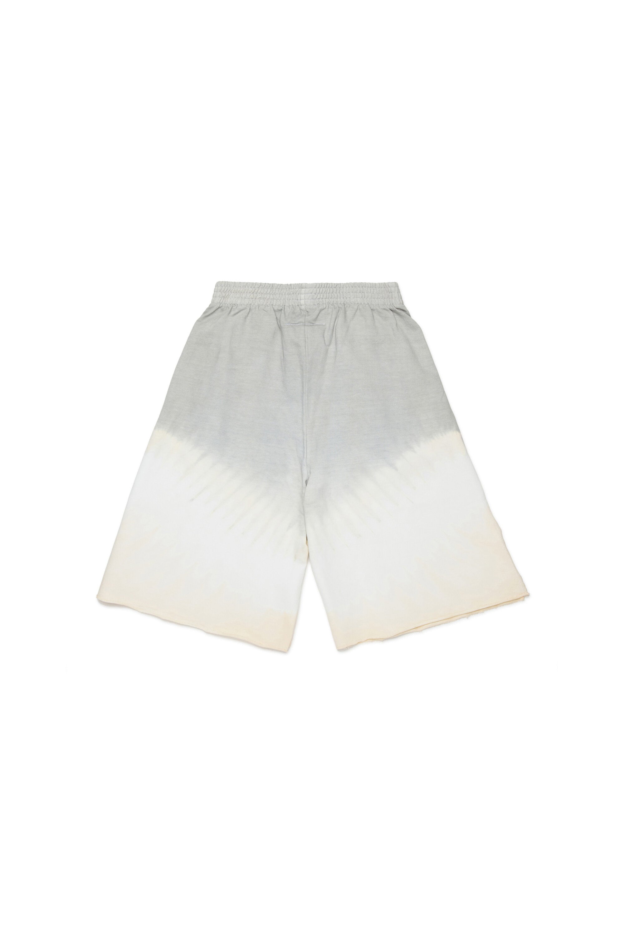 Fleece shorts with numeric logo