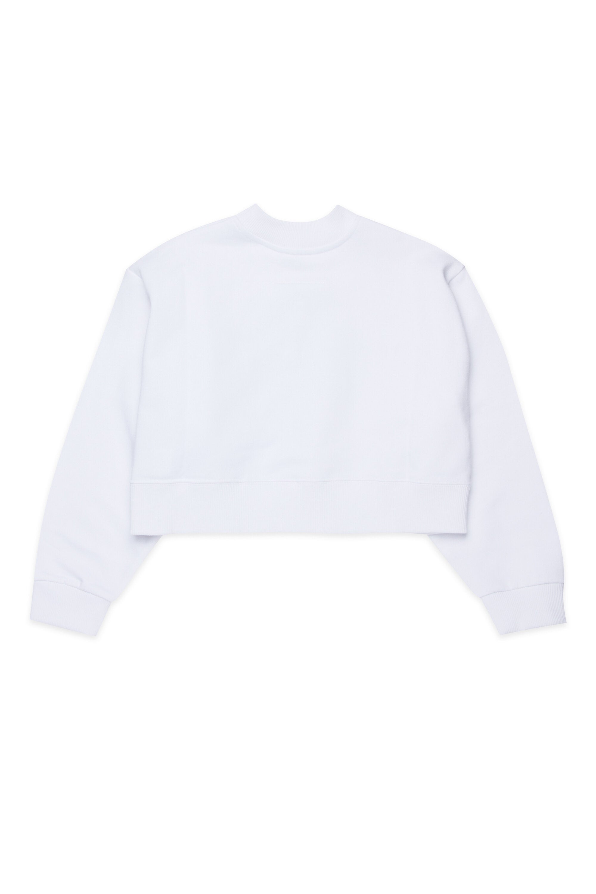 Crew-neck sweatshirt with graphic print