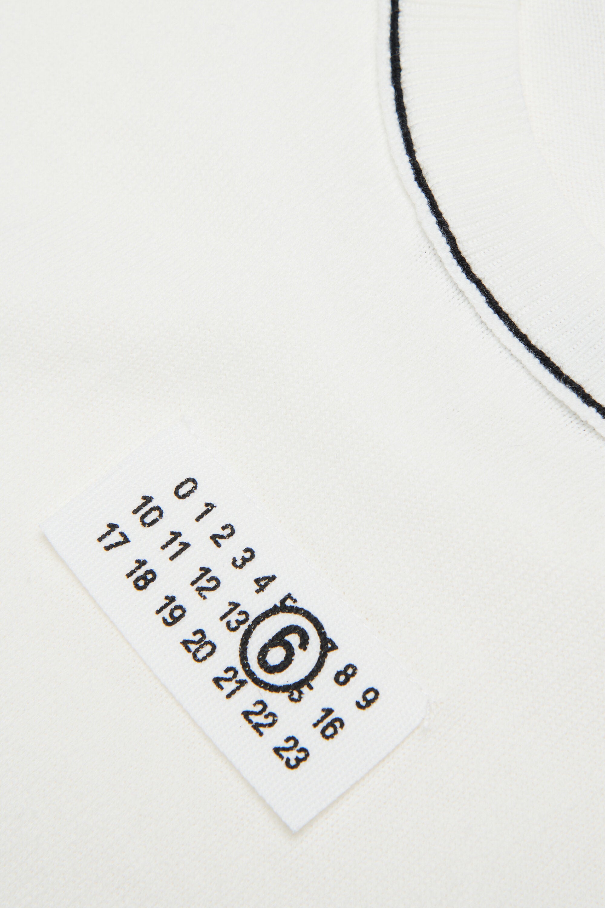 Crew-neck pullover with logo