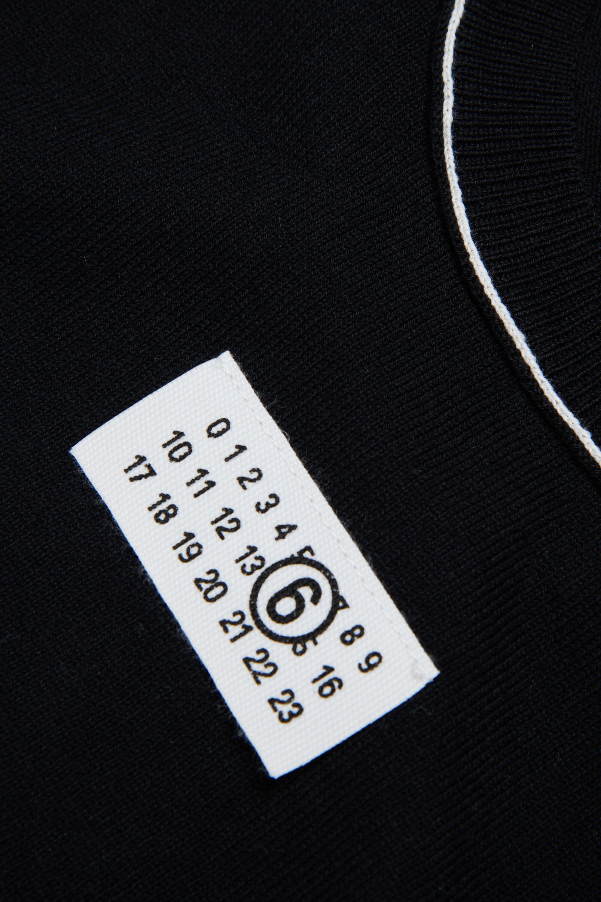 Crew-neck pullover with logo