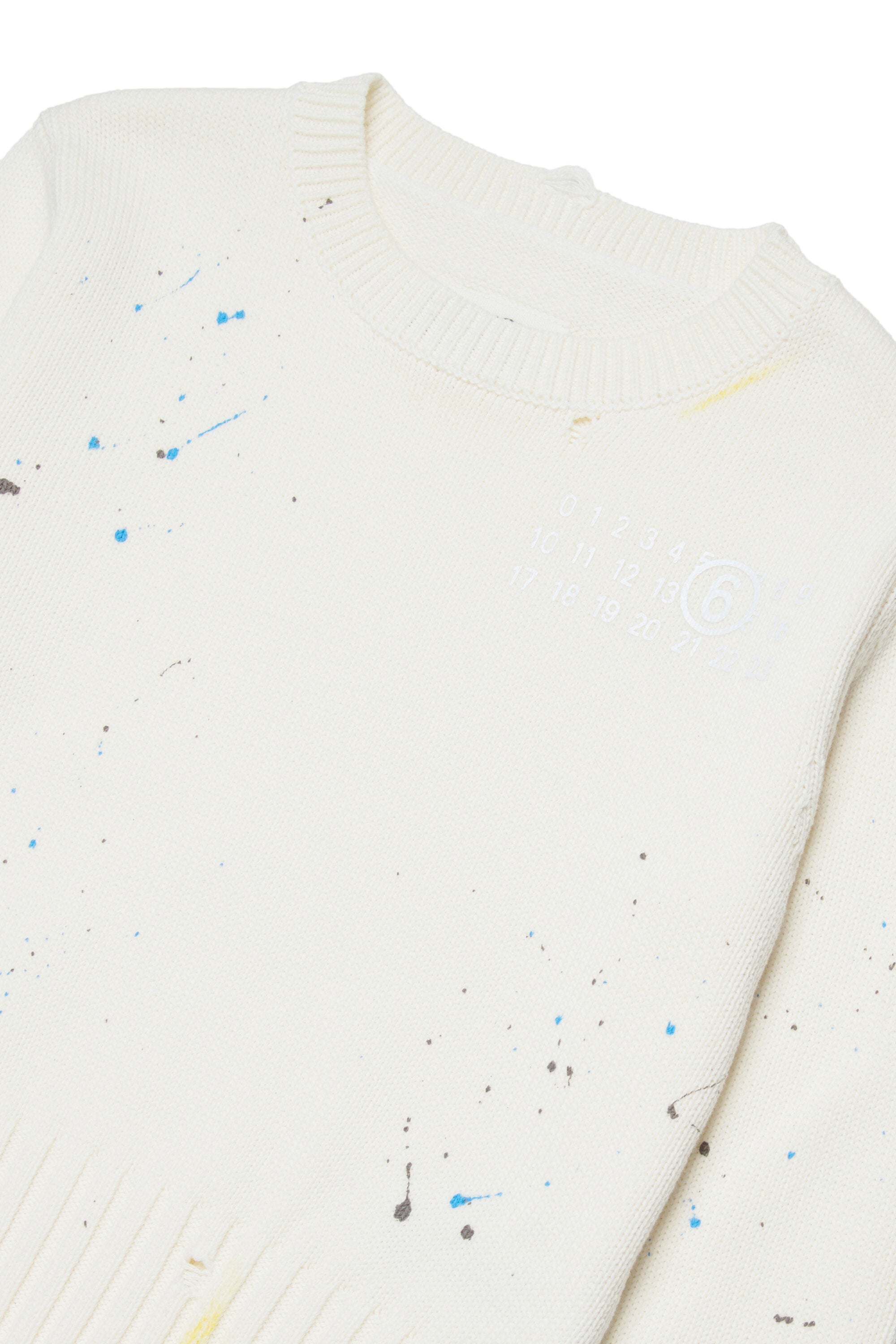 Crewneck pullover with logo