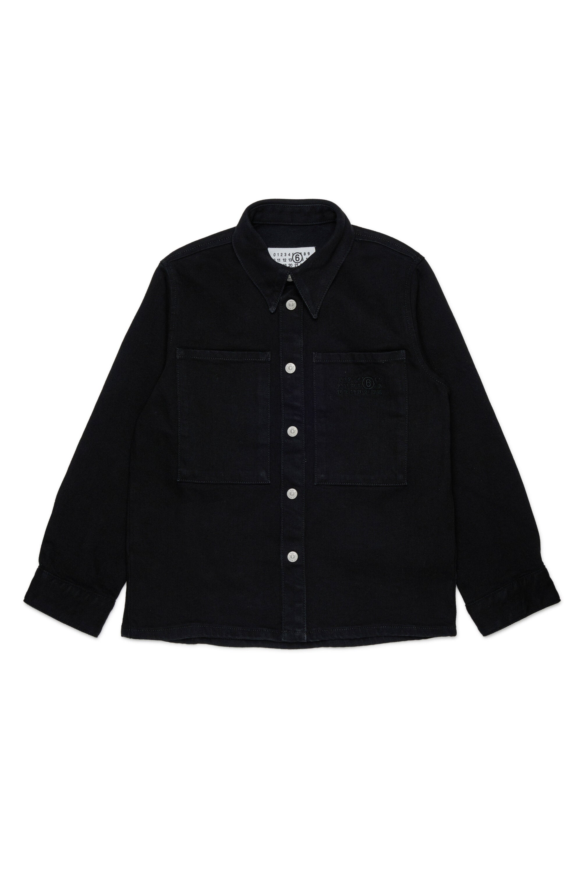 Long-sleeved shirt with logo