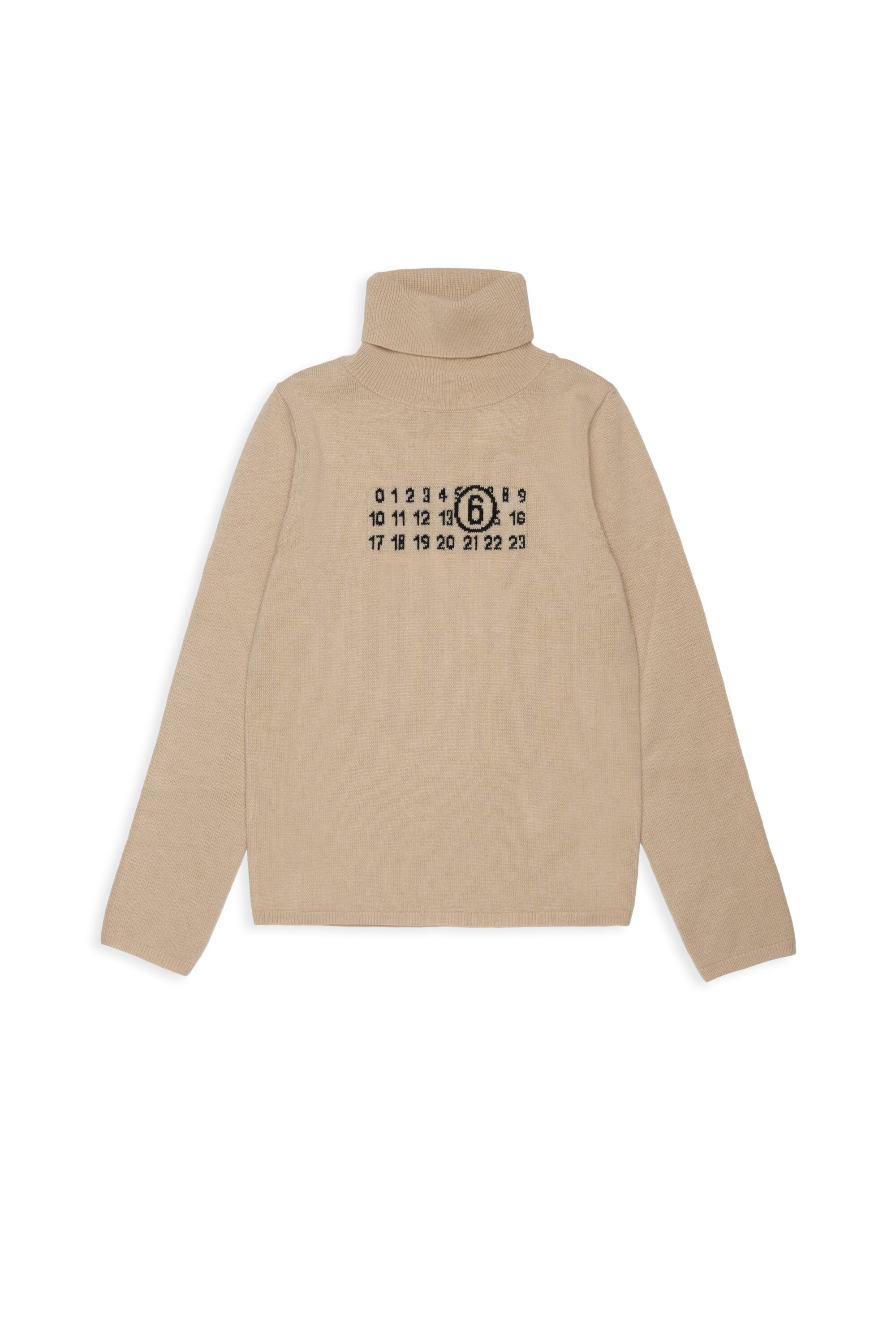 Turtleneck with logo