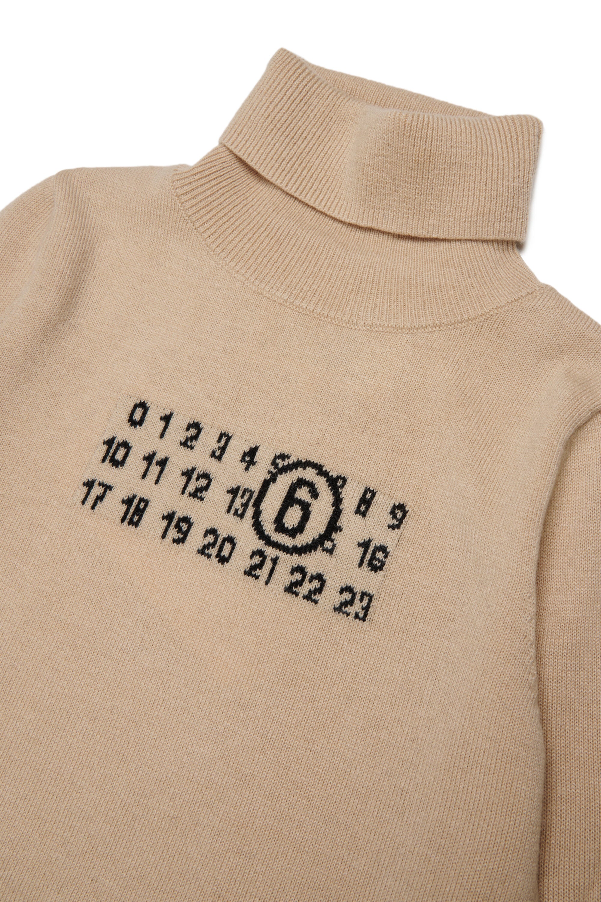 Turtleneck with logo