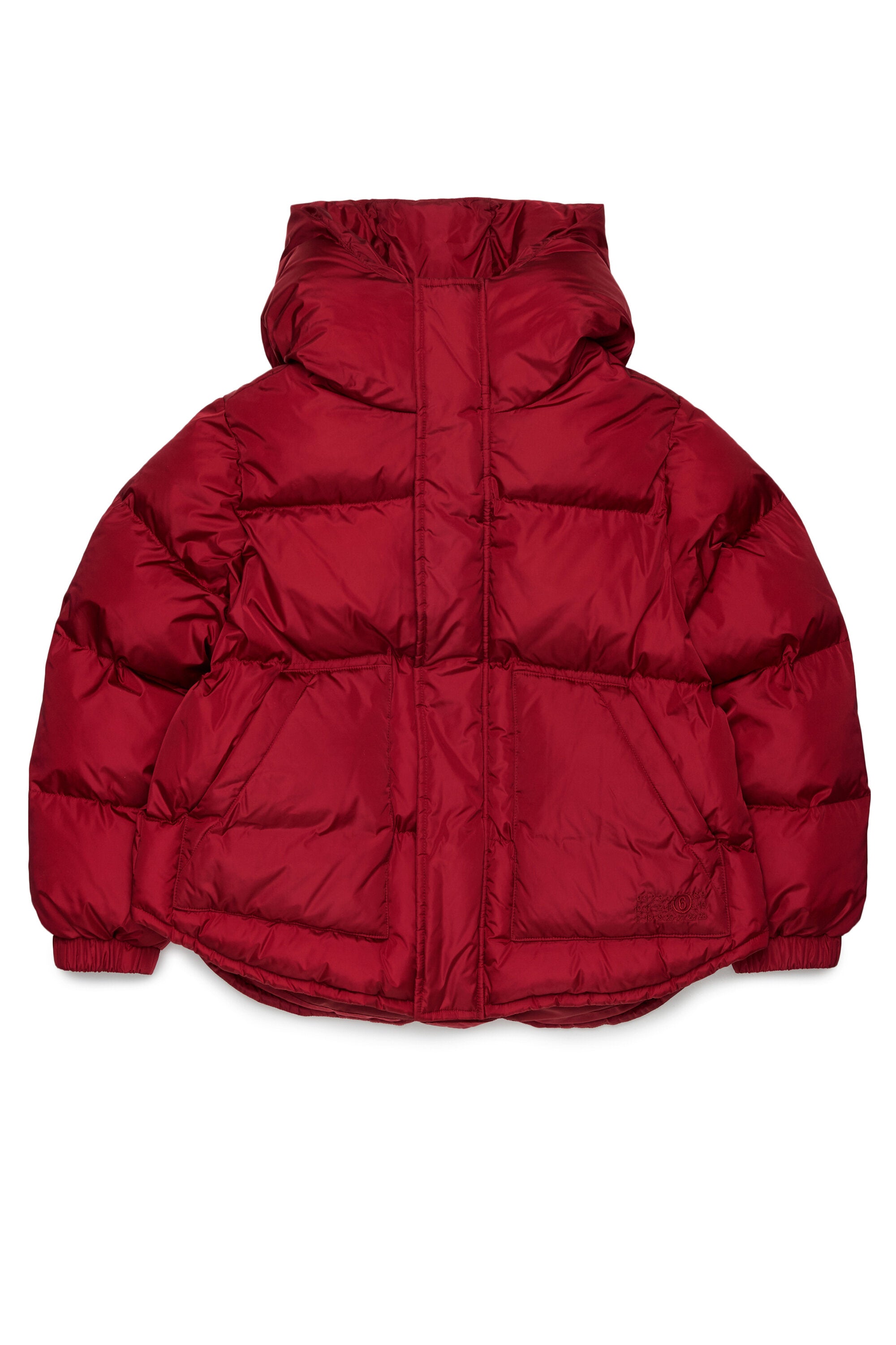 Padded jacket with logo