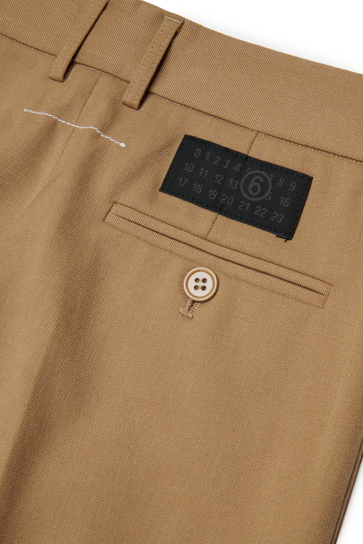 Formal pants with logo