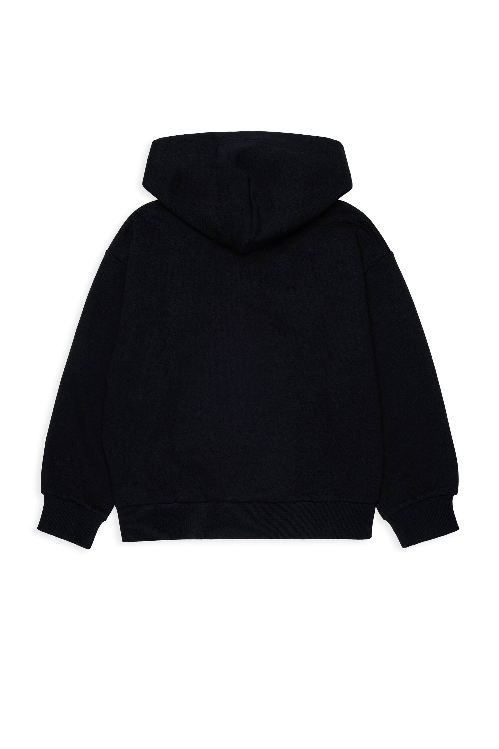 Zip-up sweatshirt with logo