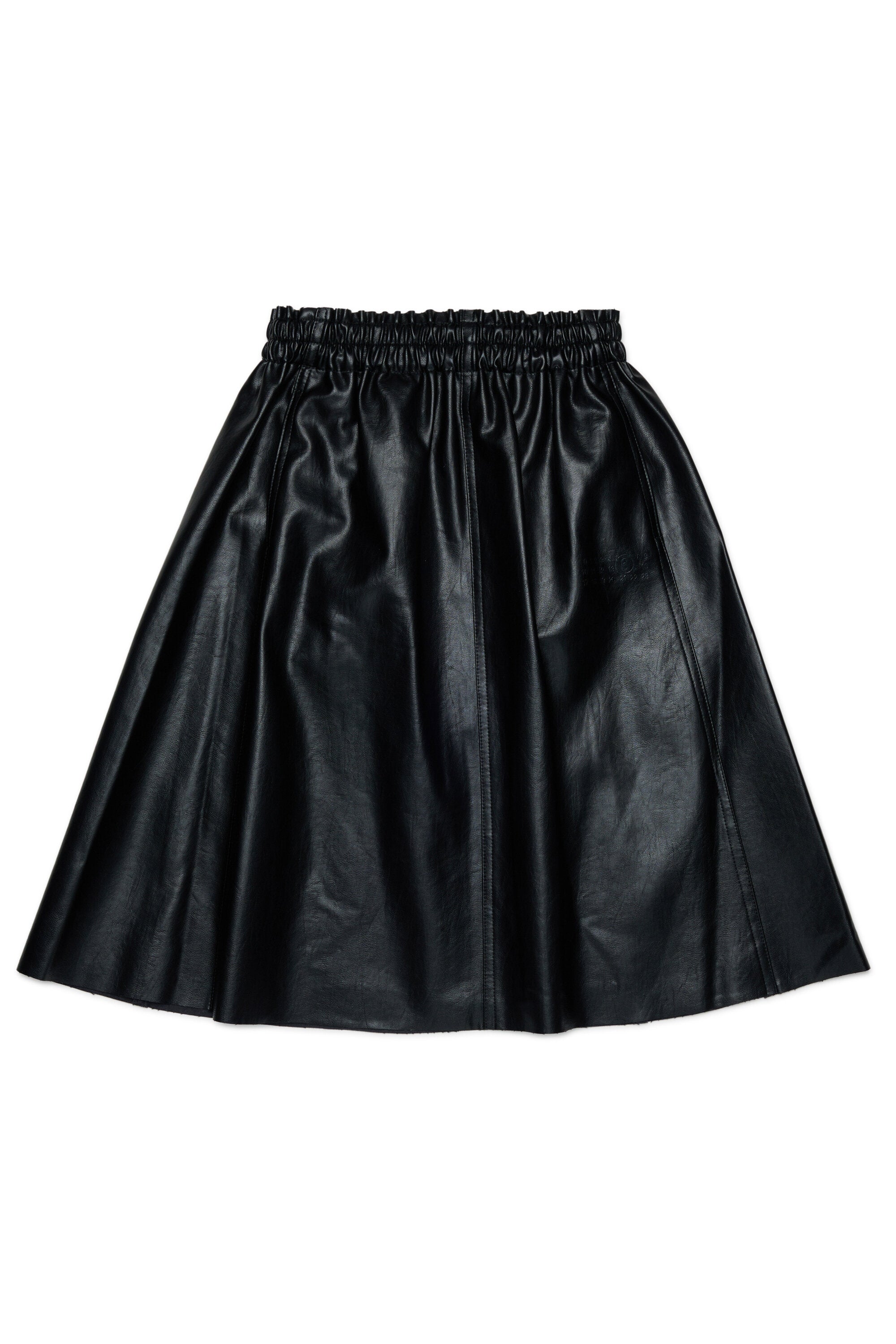 Midi skirt with logo
