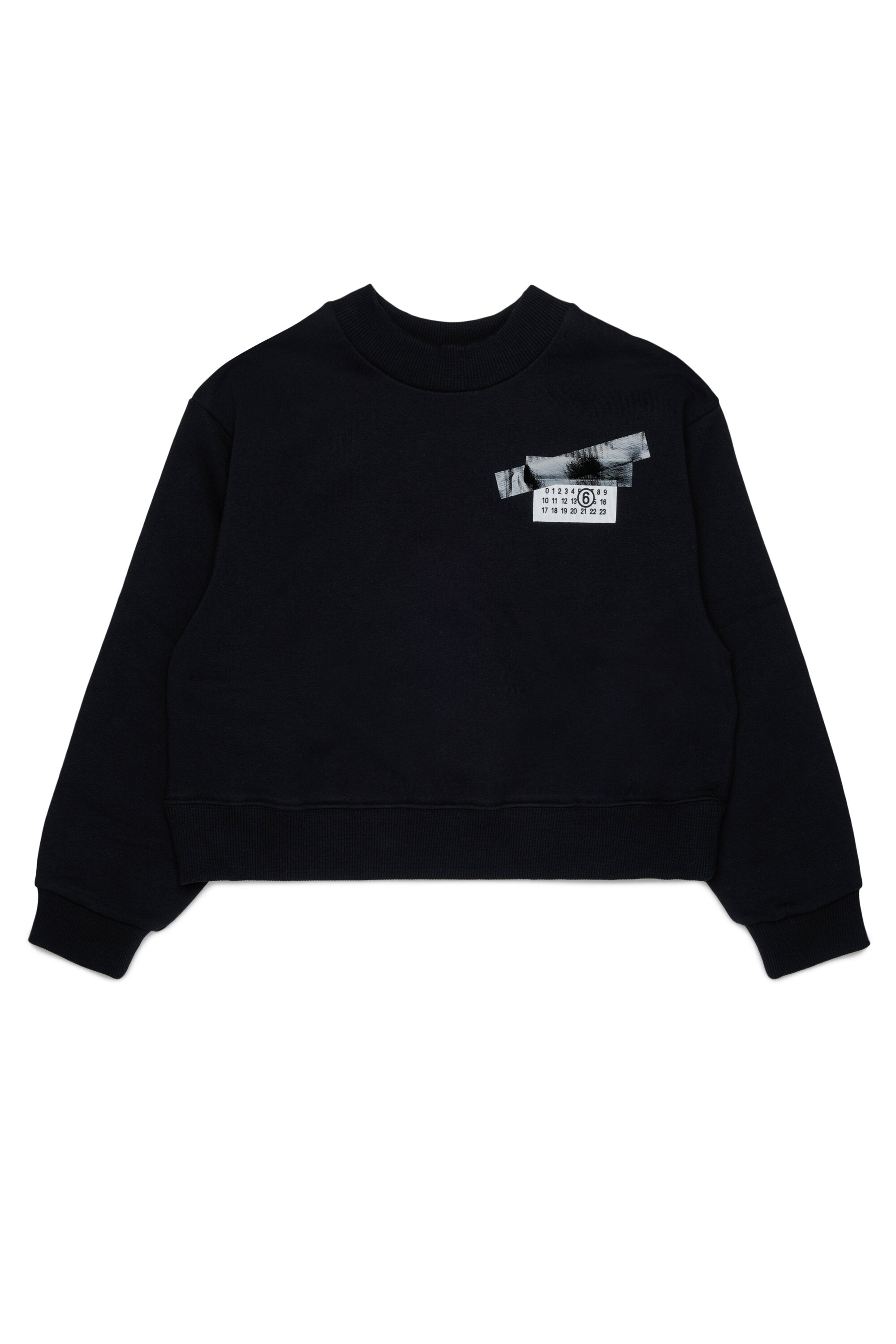 Crew-neck sweatshirt with logo
