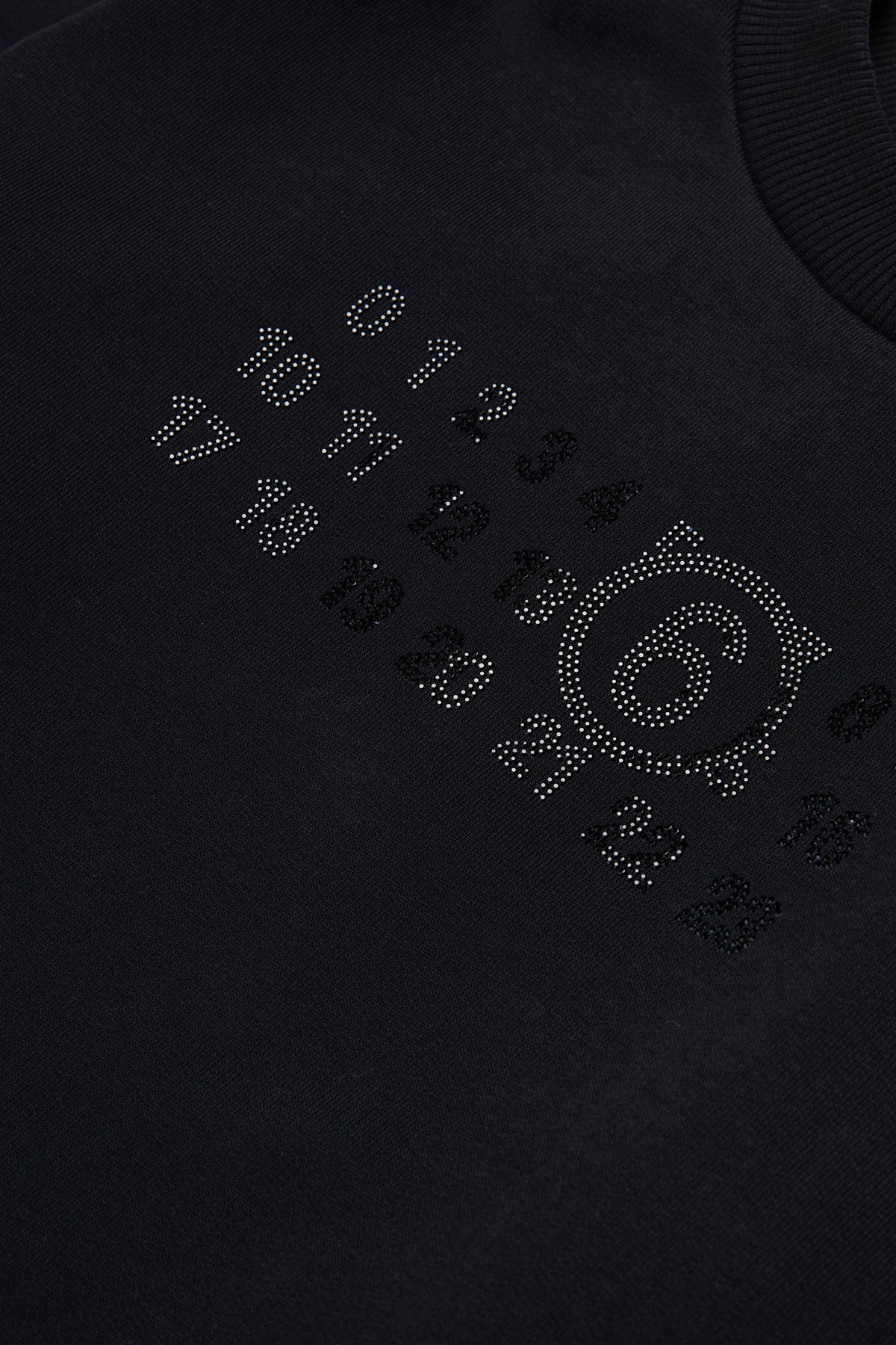 Crew-neck sweatshirt with logo