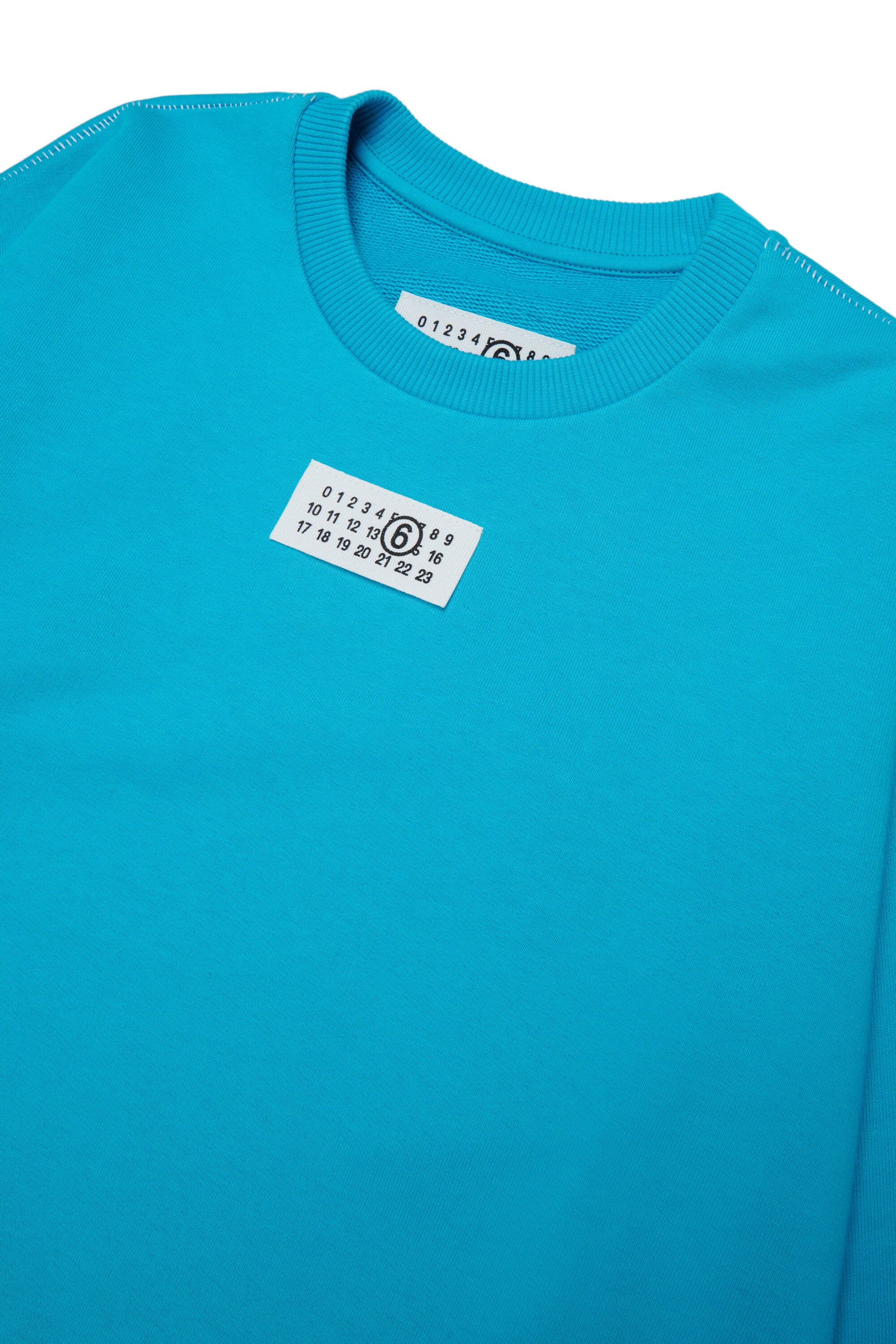 Crew-neck sweatshirt with logo