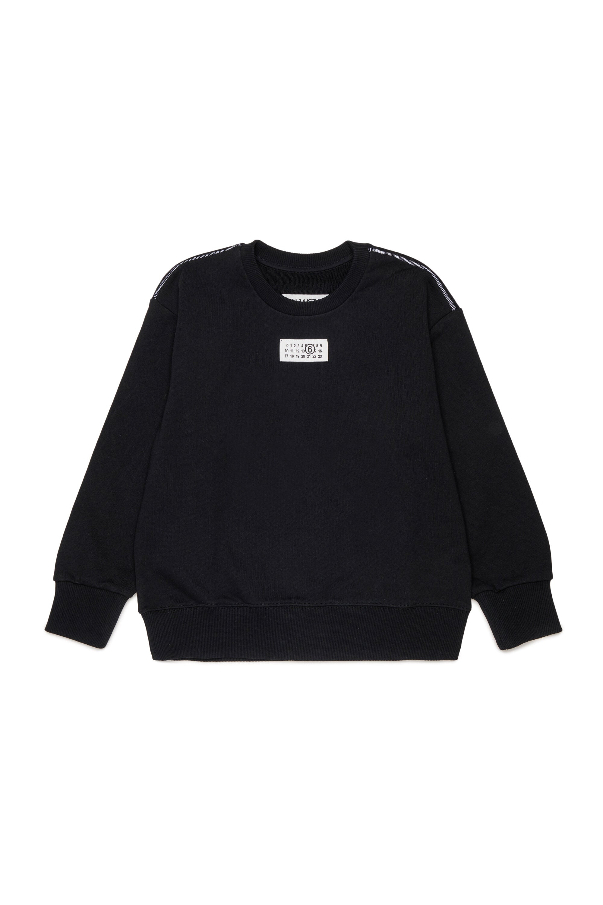 Crew-neck sweatshirt with logo