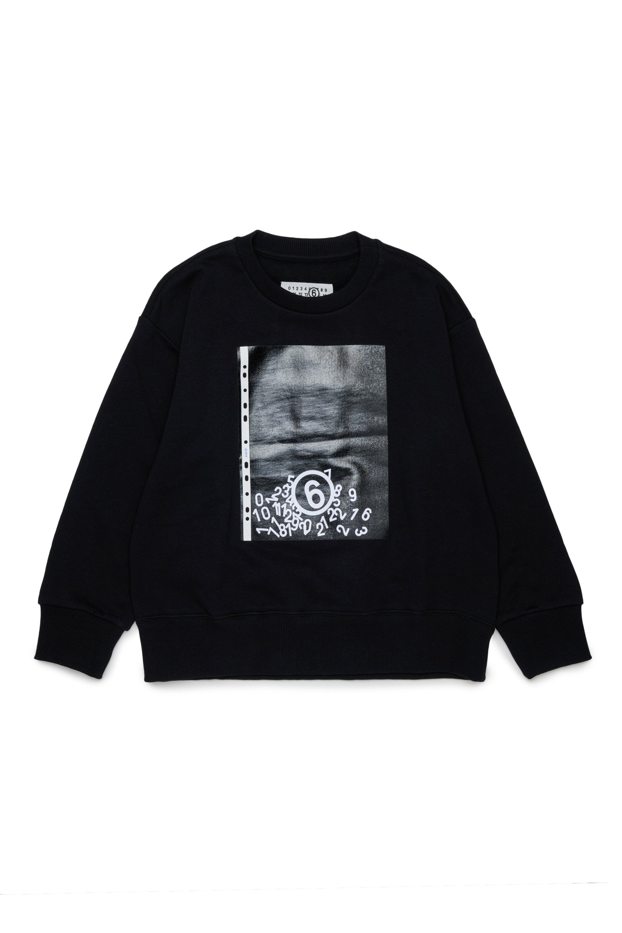 Crew-neck sweatshirt with logo