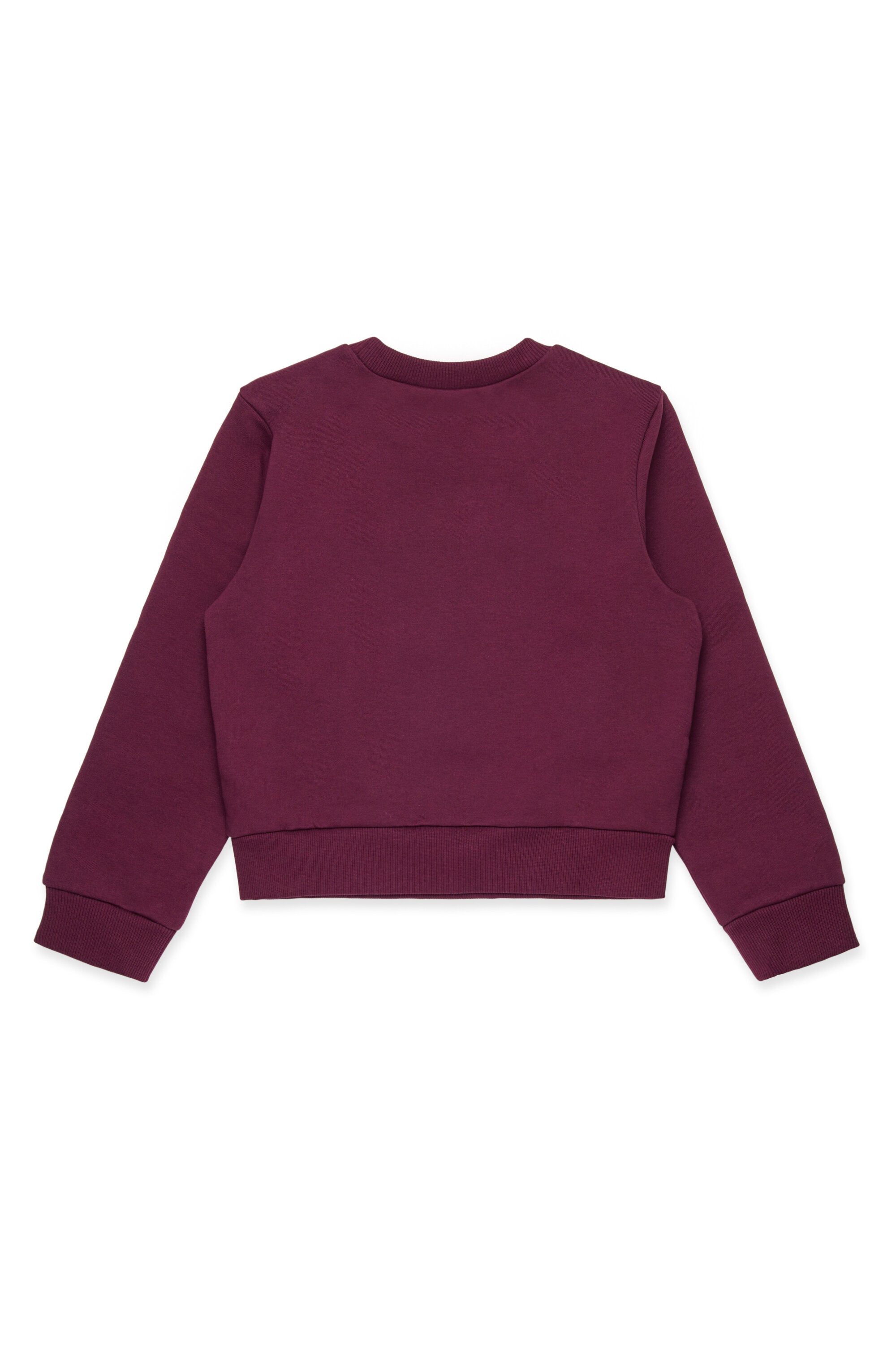 Branded crew-neck sweatshirt