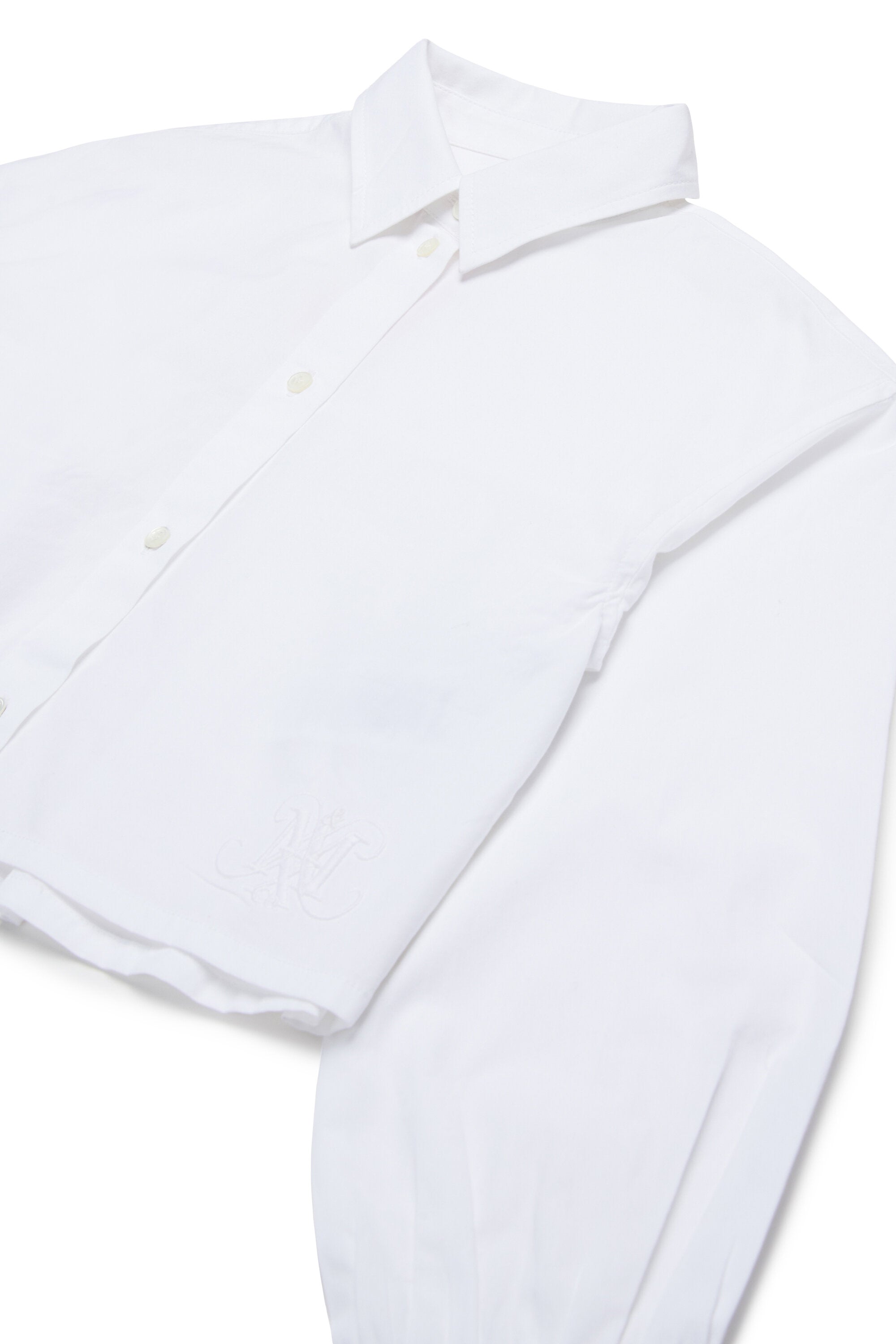 Boxy poplin shirt