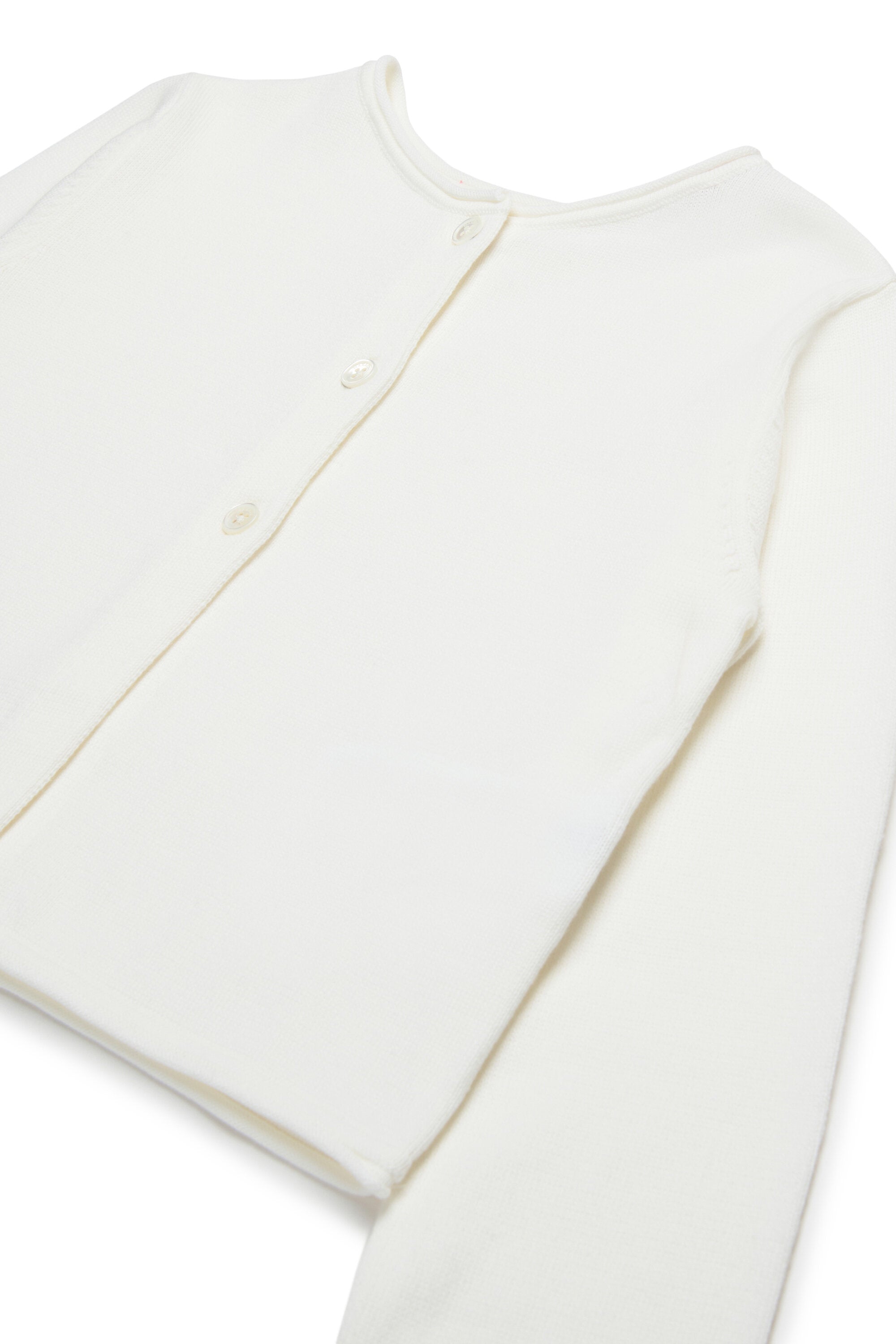 Cardigan-pullover with embroidered heart