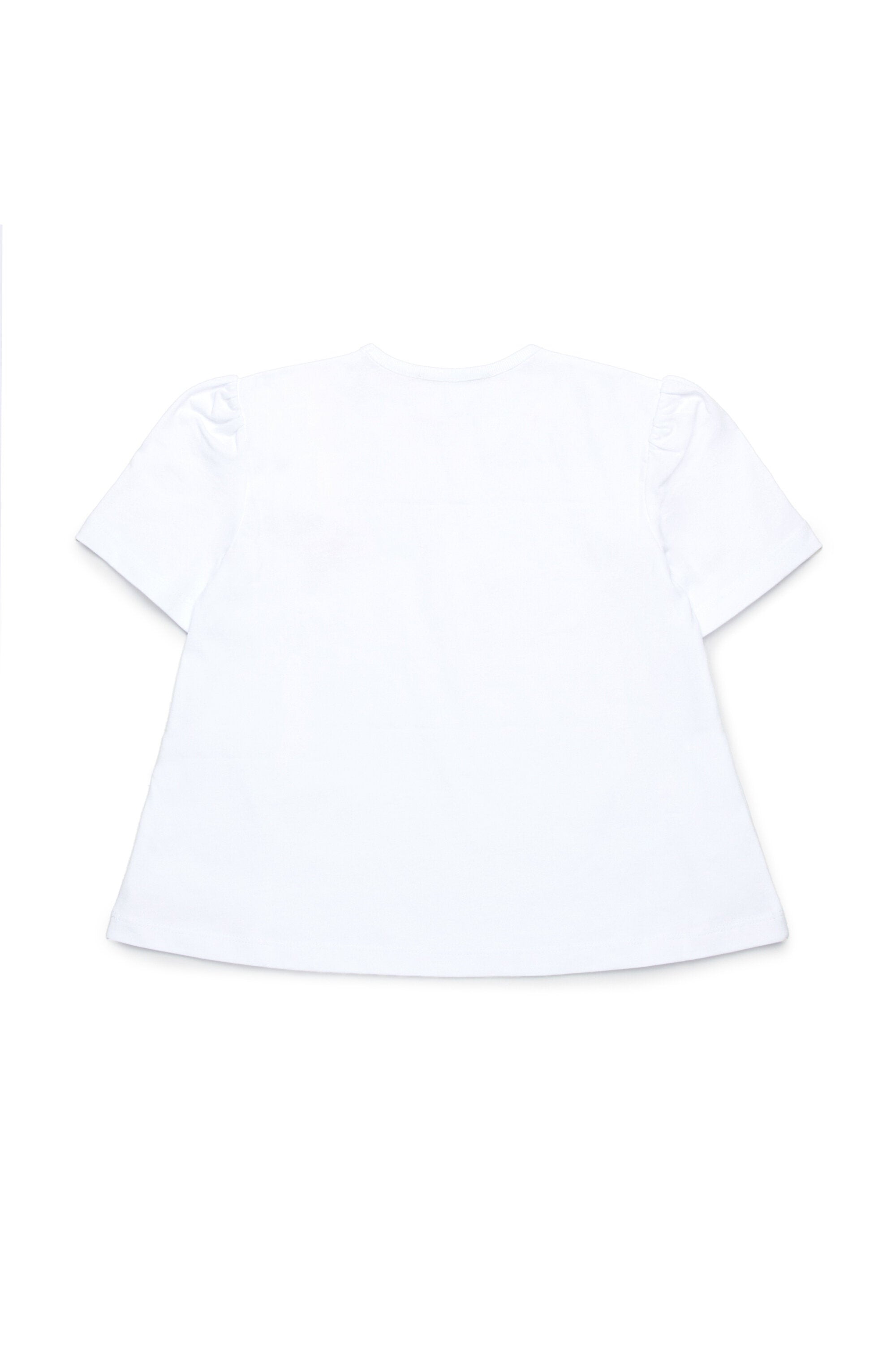 T-shirt with floral embroidery