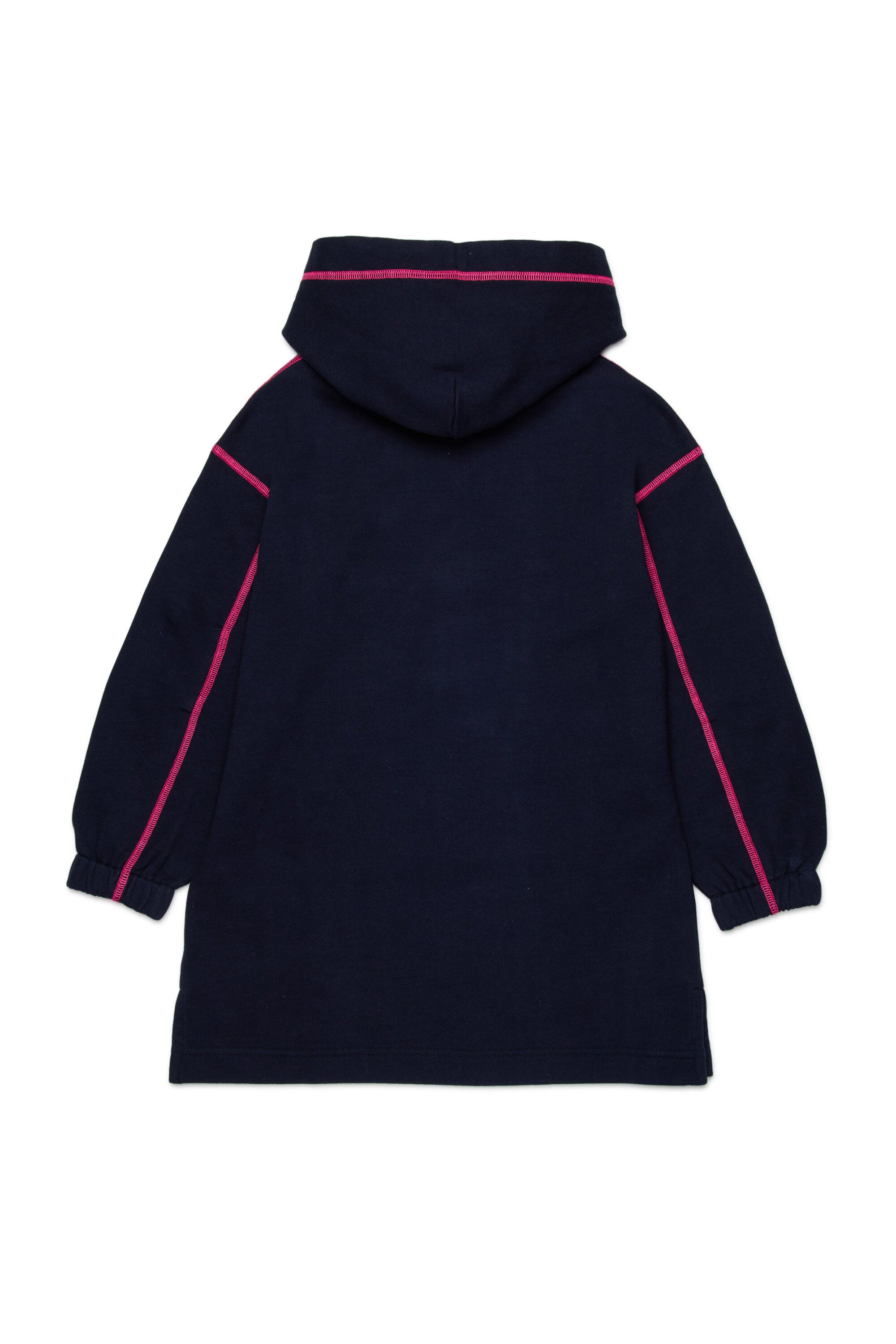 Maxi-sweater dress with Monogram emblem