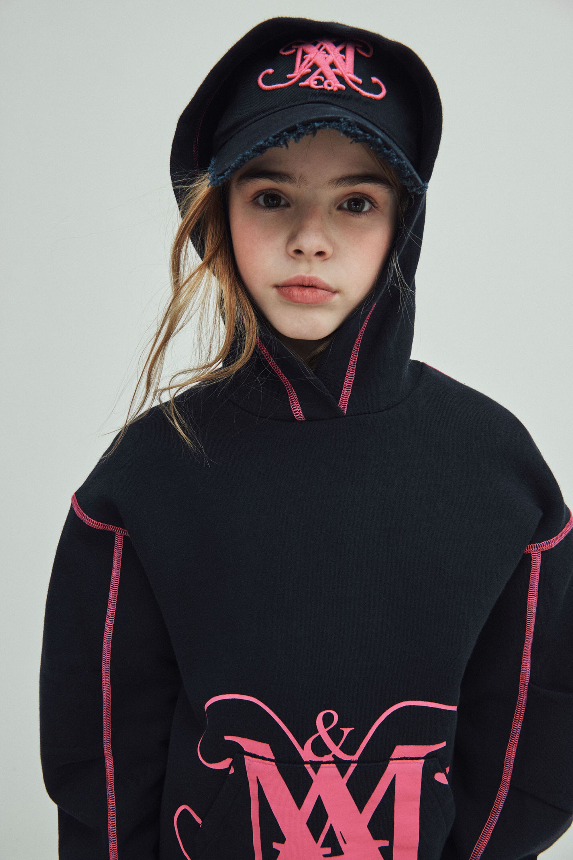 Baseball cap in gabardine with Monogram