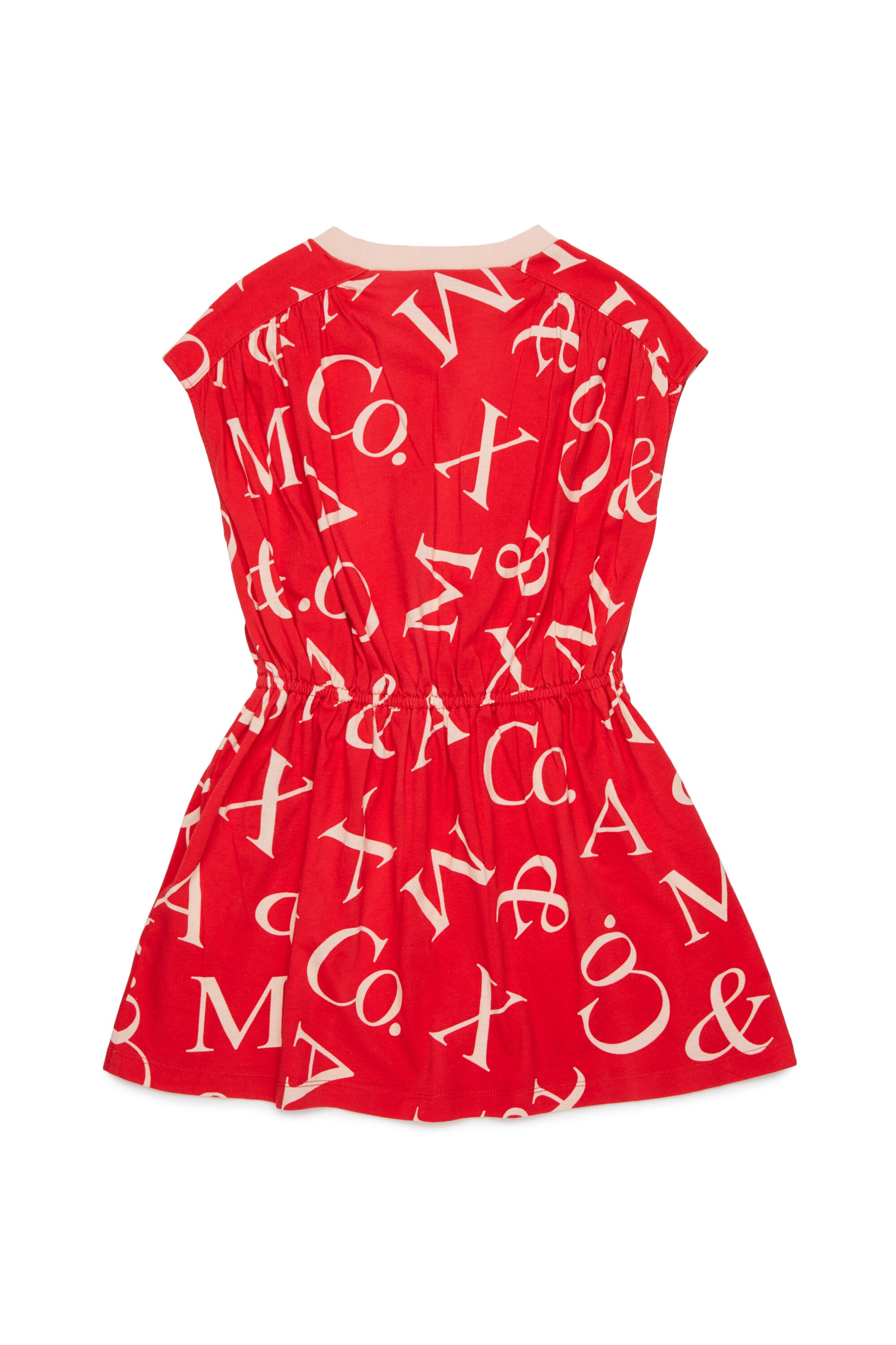Short dress with logo