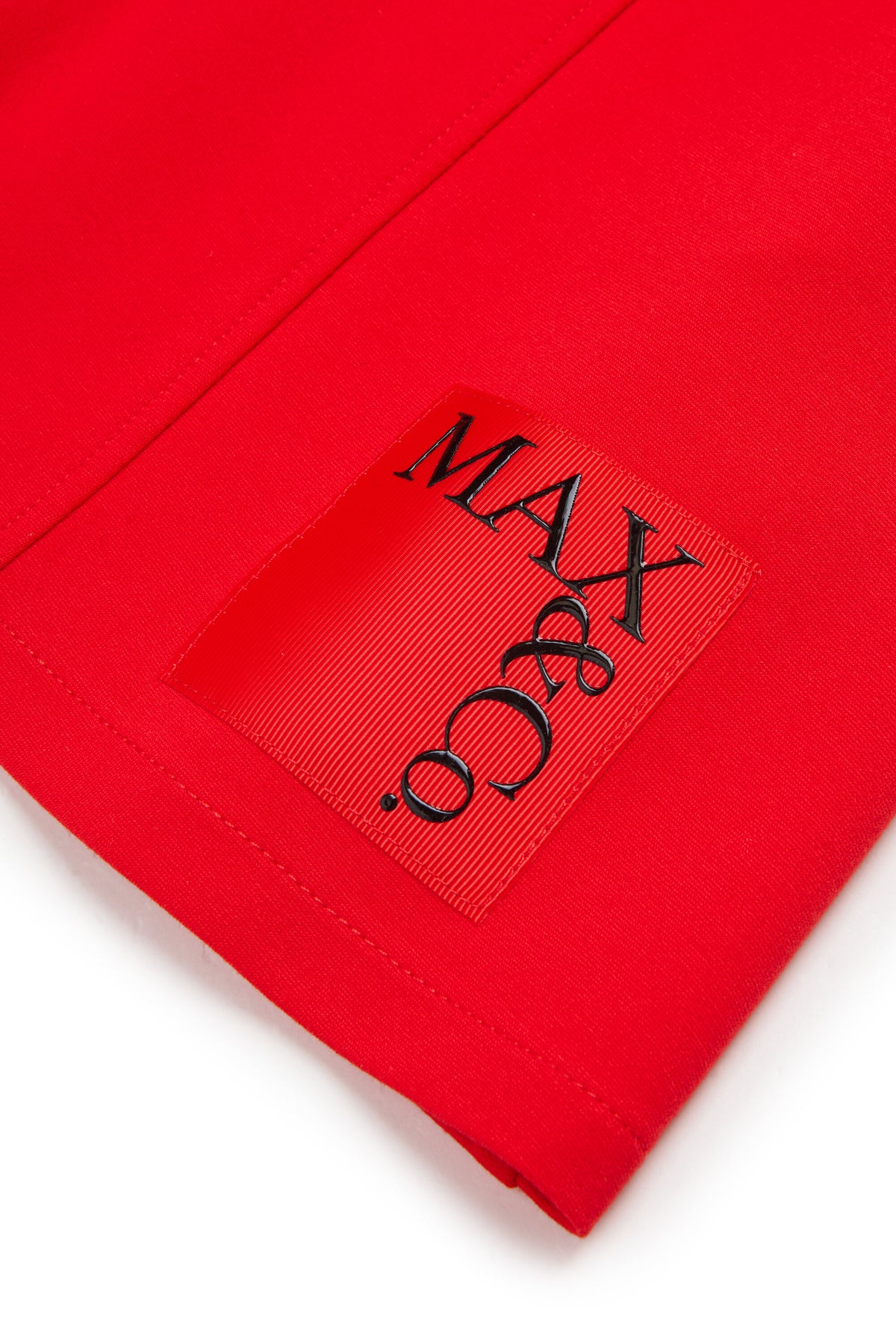 Sleeveless dress with logo