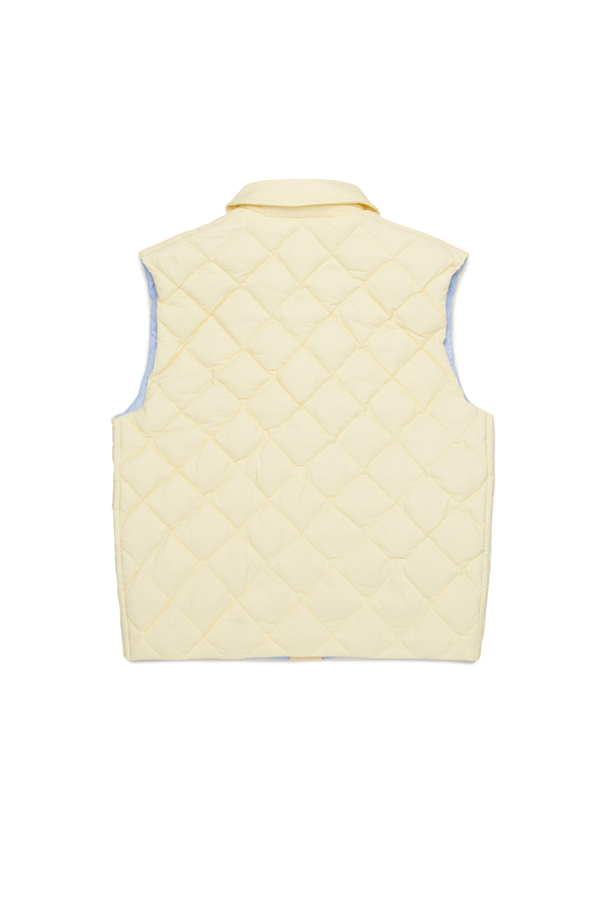 Padded jacket with printed logo