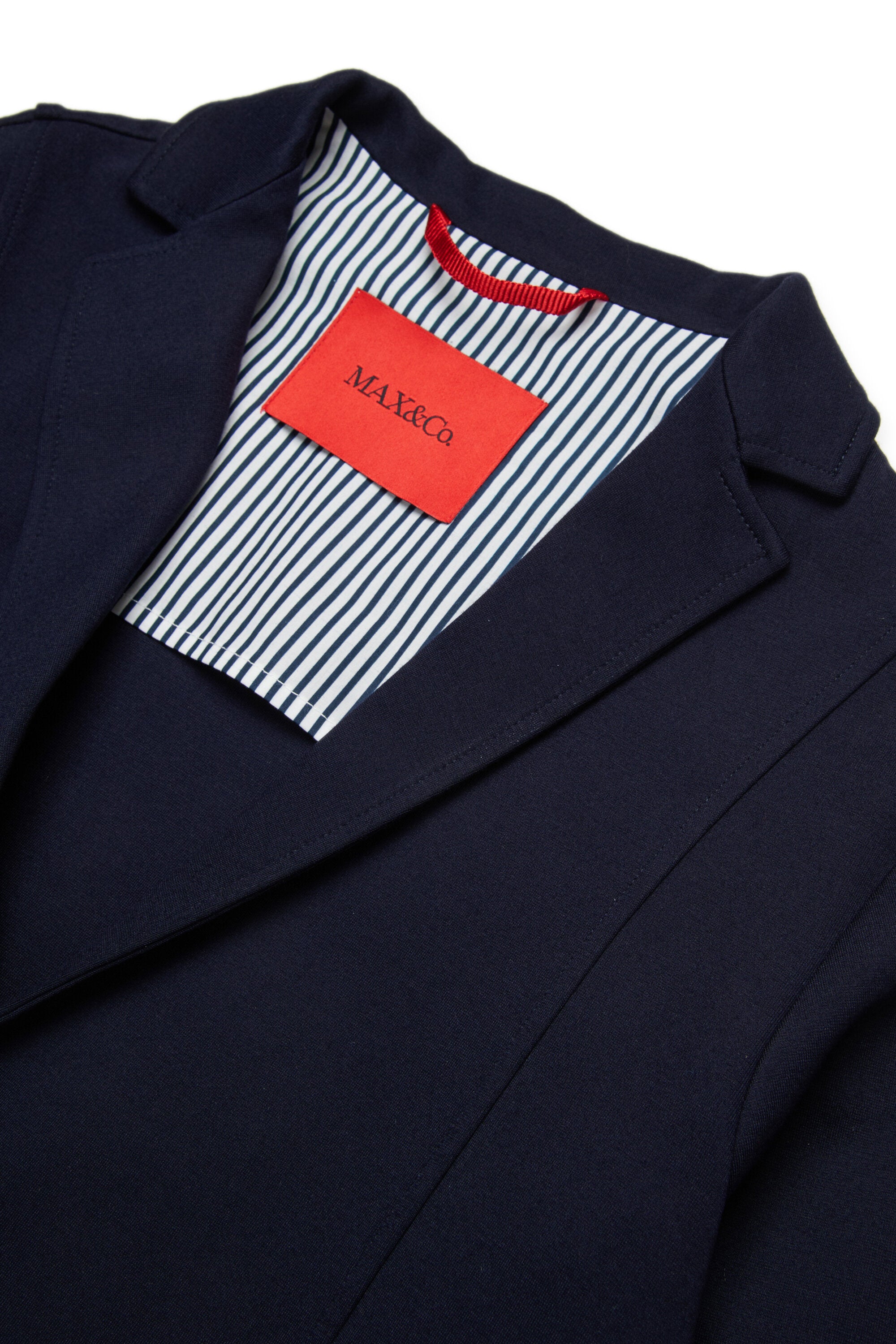 Blazer jacket with logo