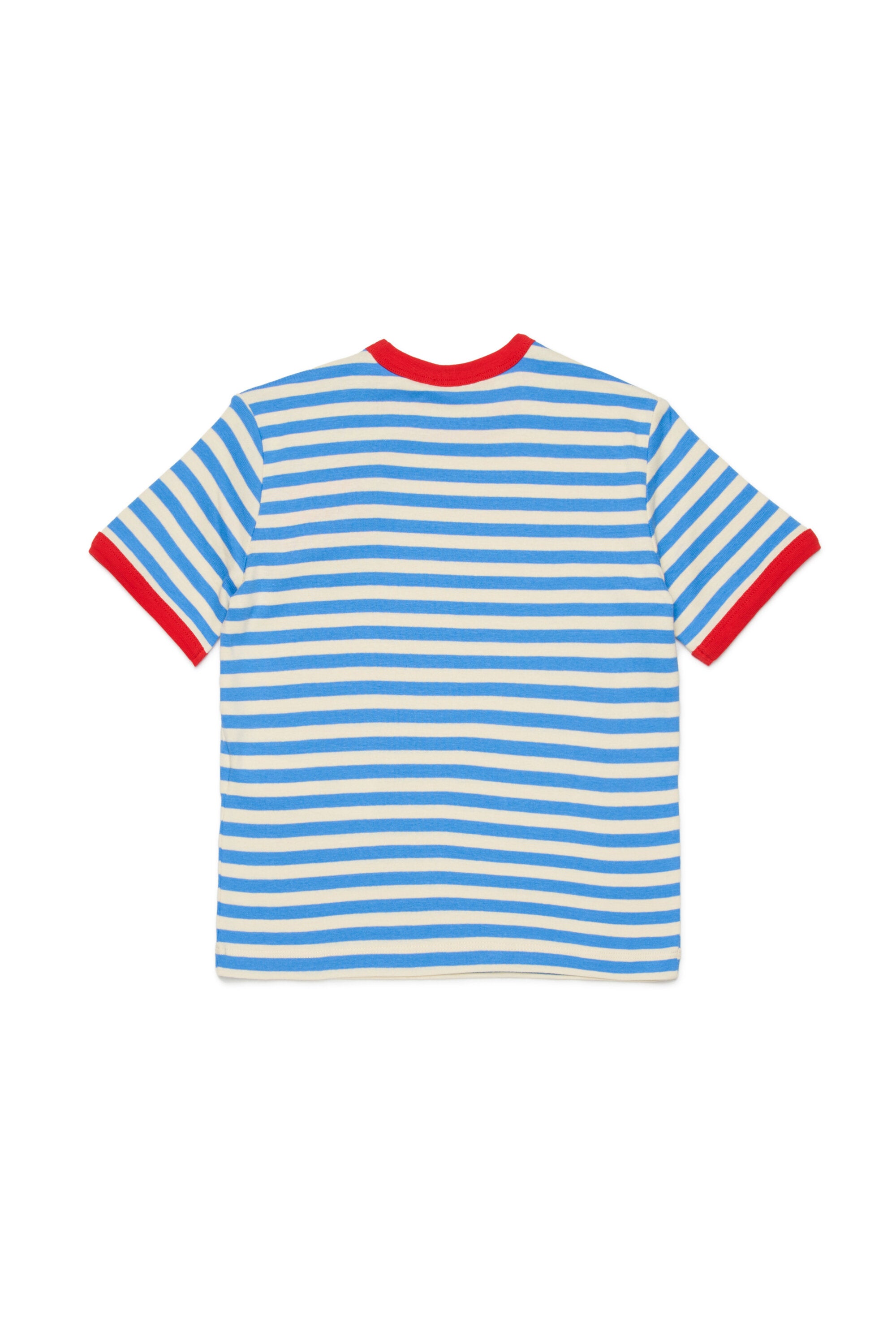 Striped T-shirt with logo