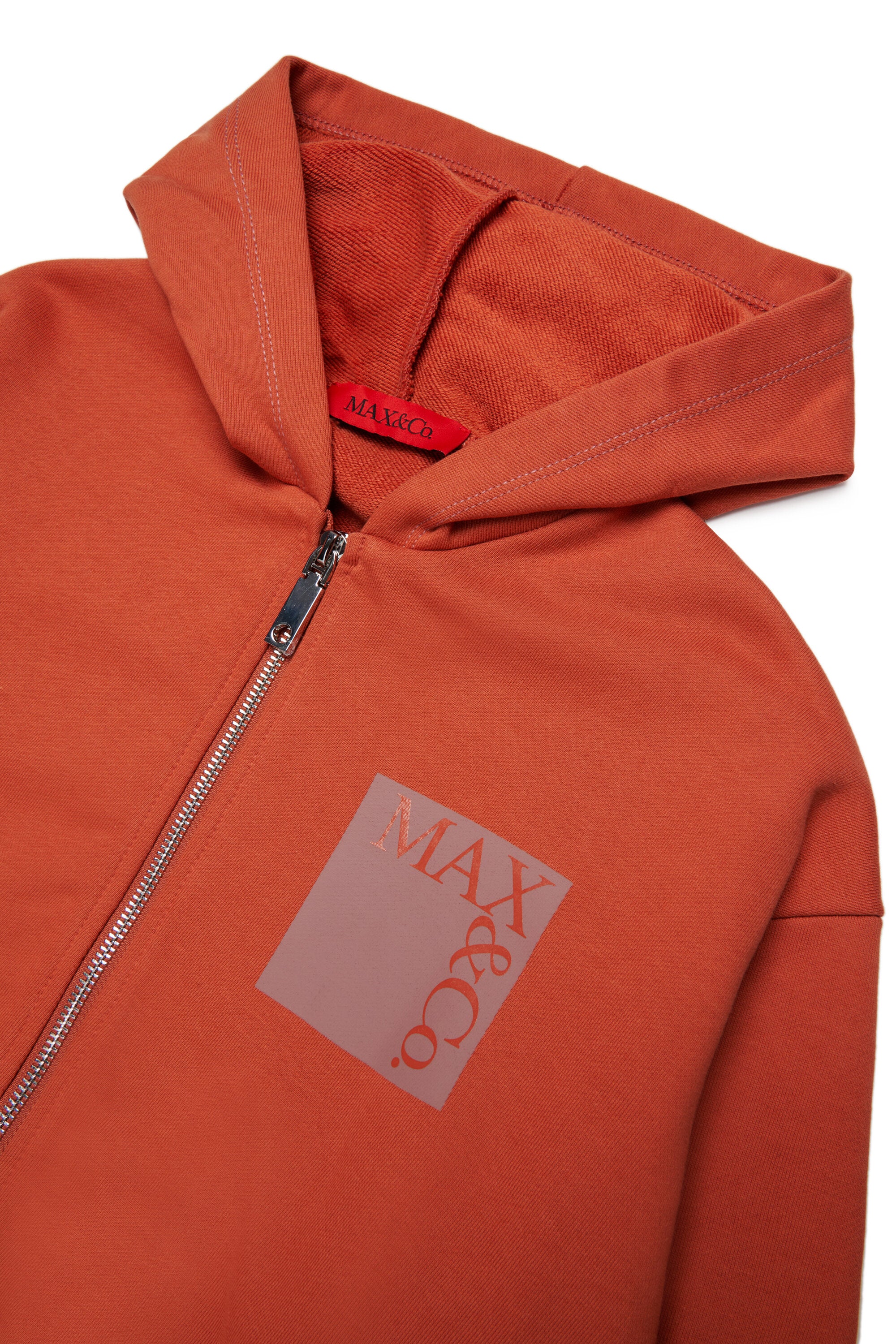 Full-zip sweatshirt with logo