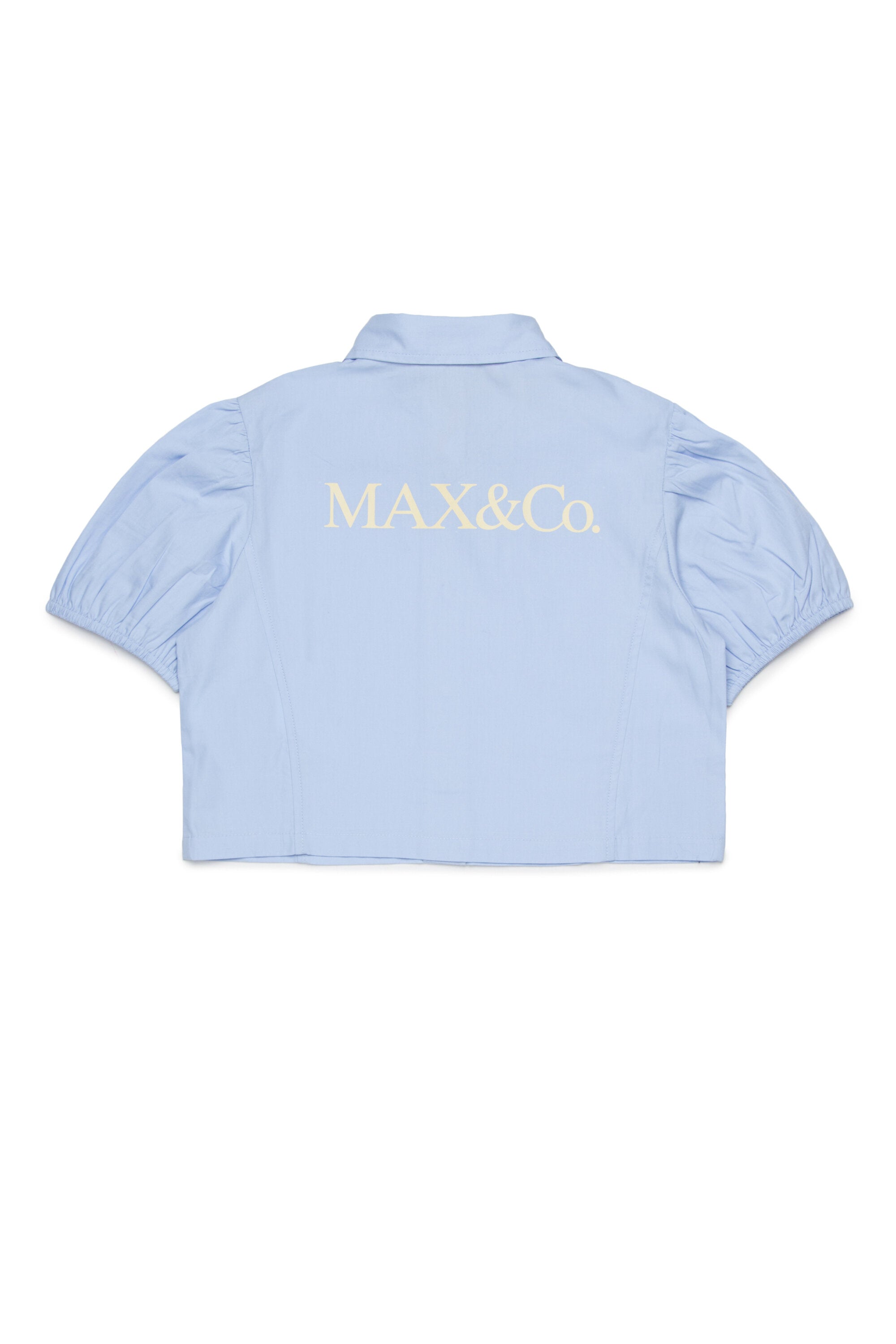 Short-sleeved shirt with logo