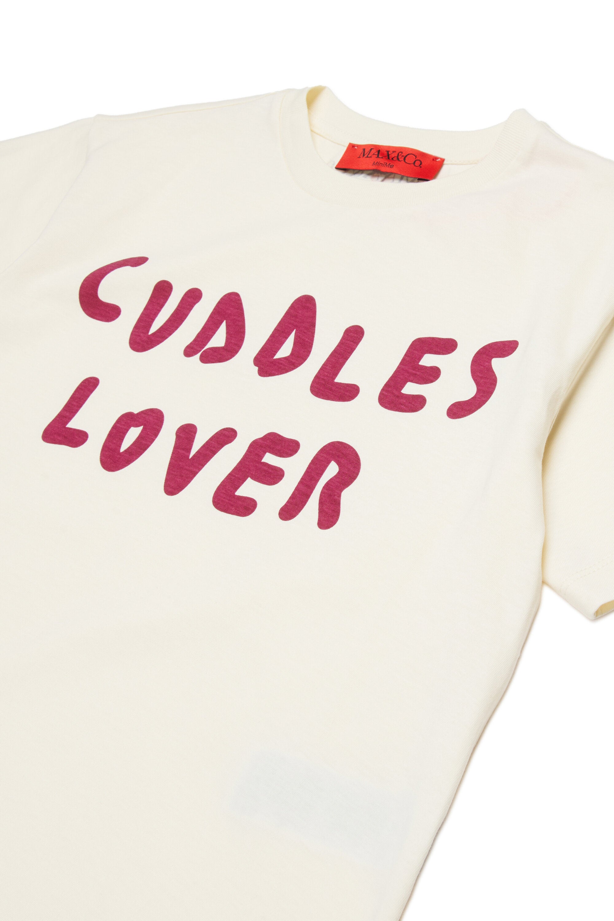 T-shirt with Cuddles Lover print