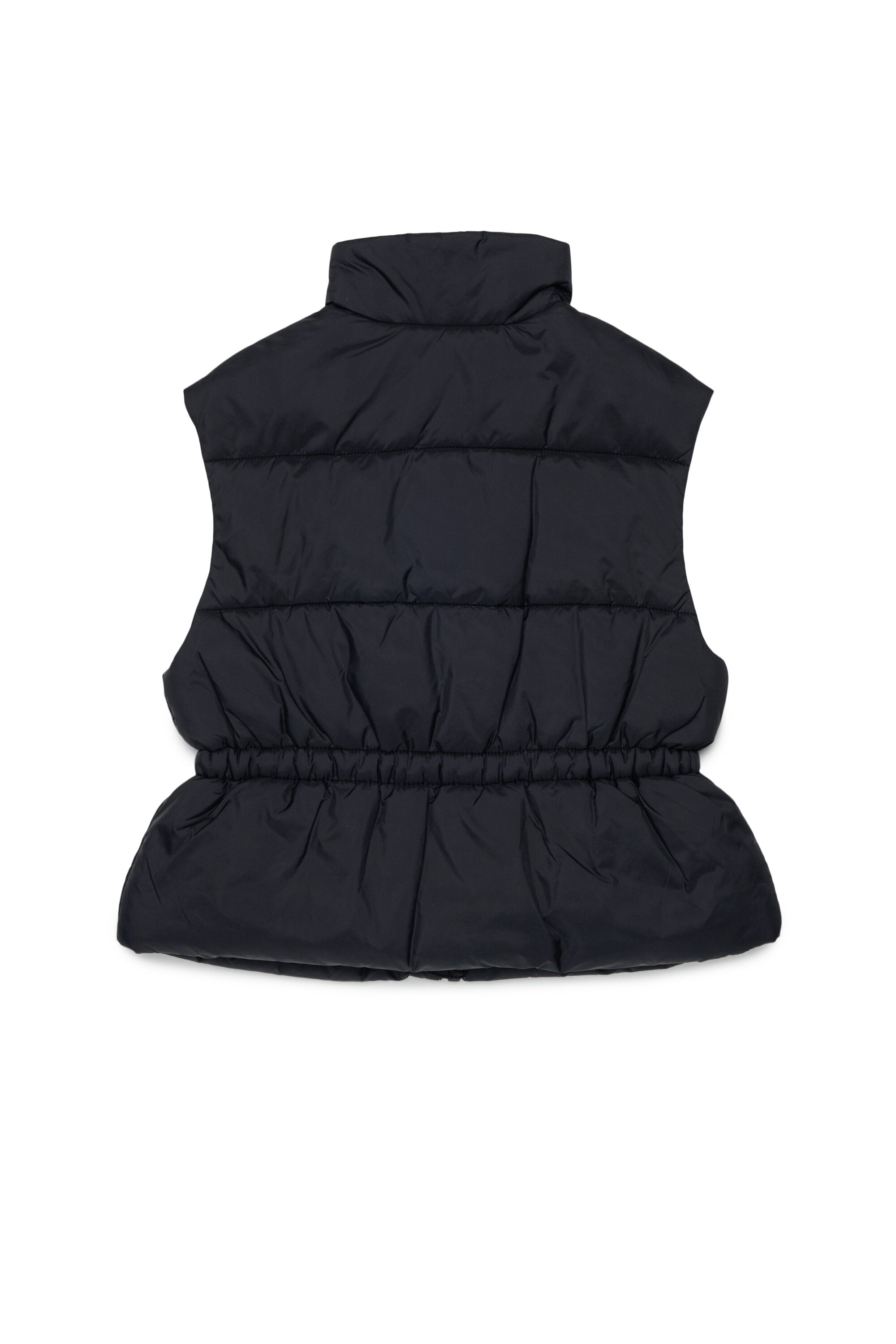 Padded vest with logo