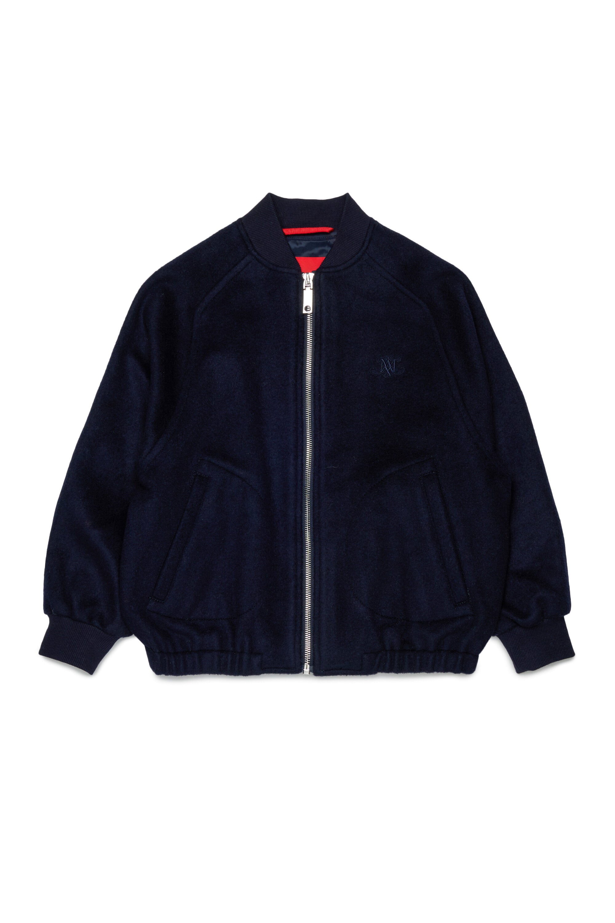 Bomber jacket with logo