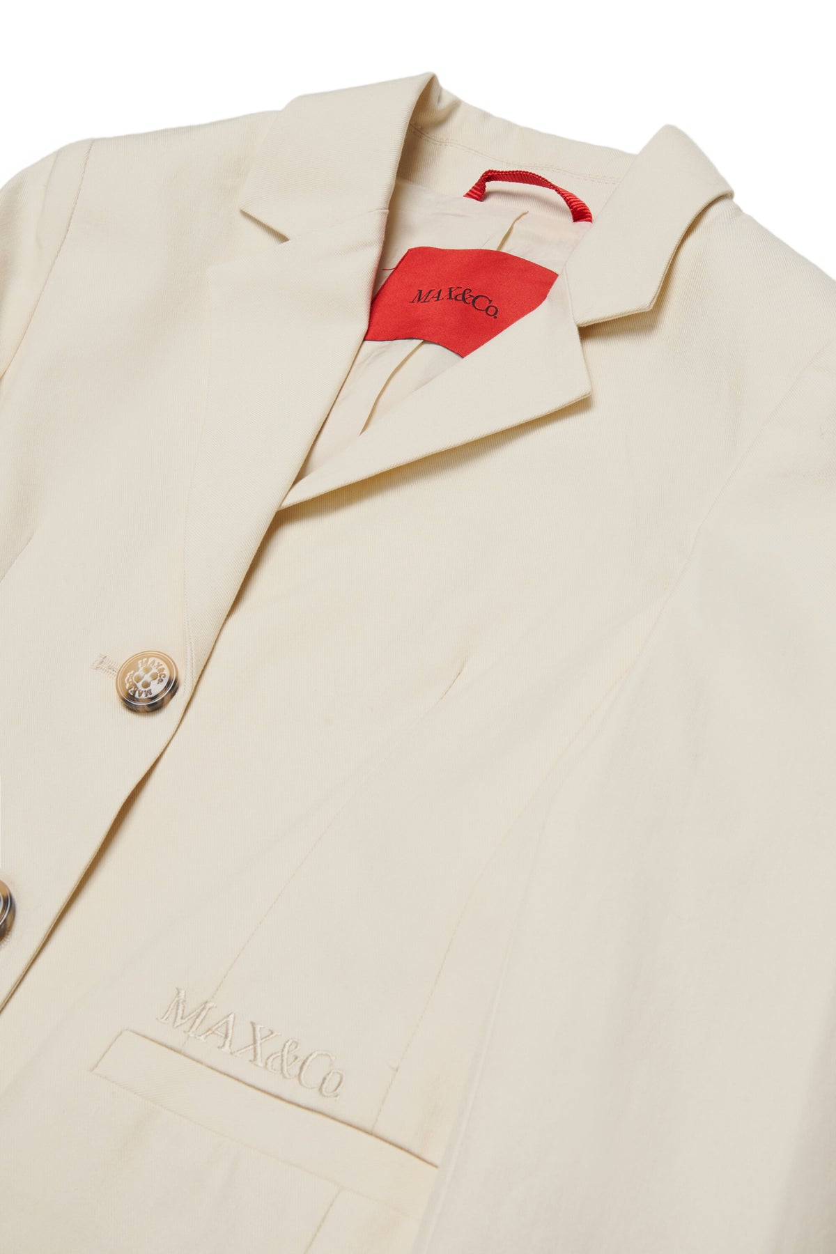 Blazer with logo