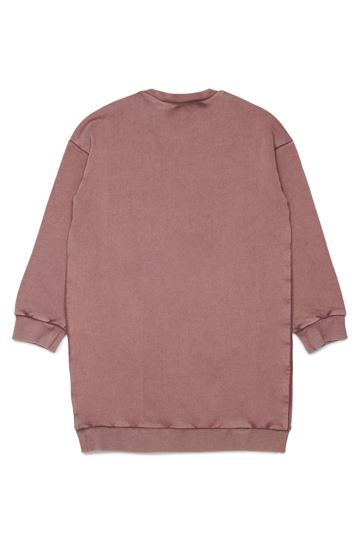 Fleece dress with logo