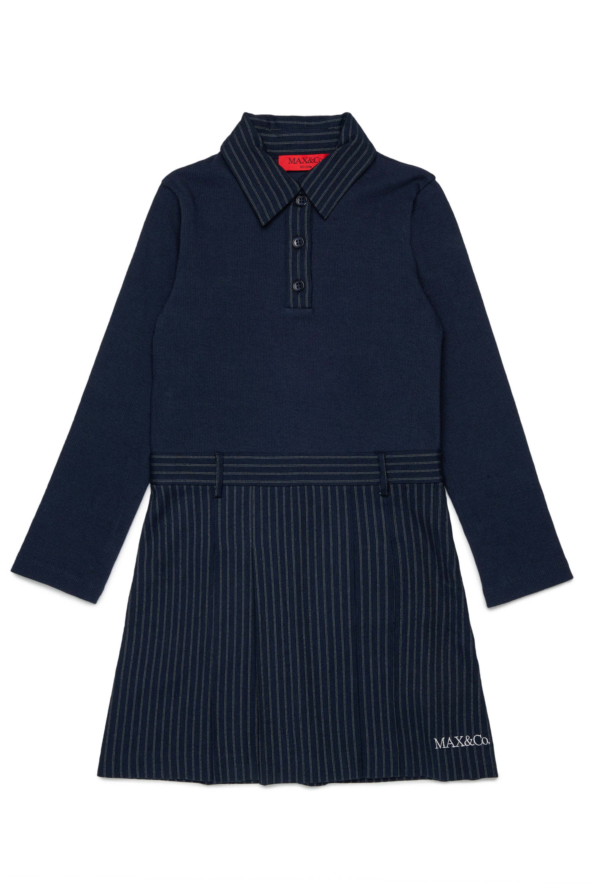 Polo dress with logo
