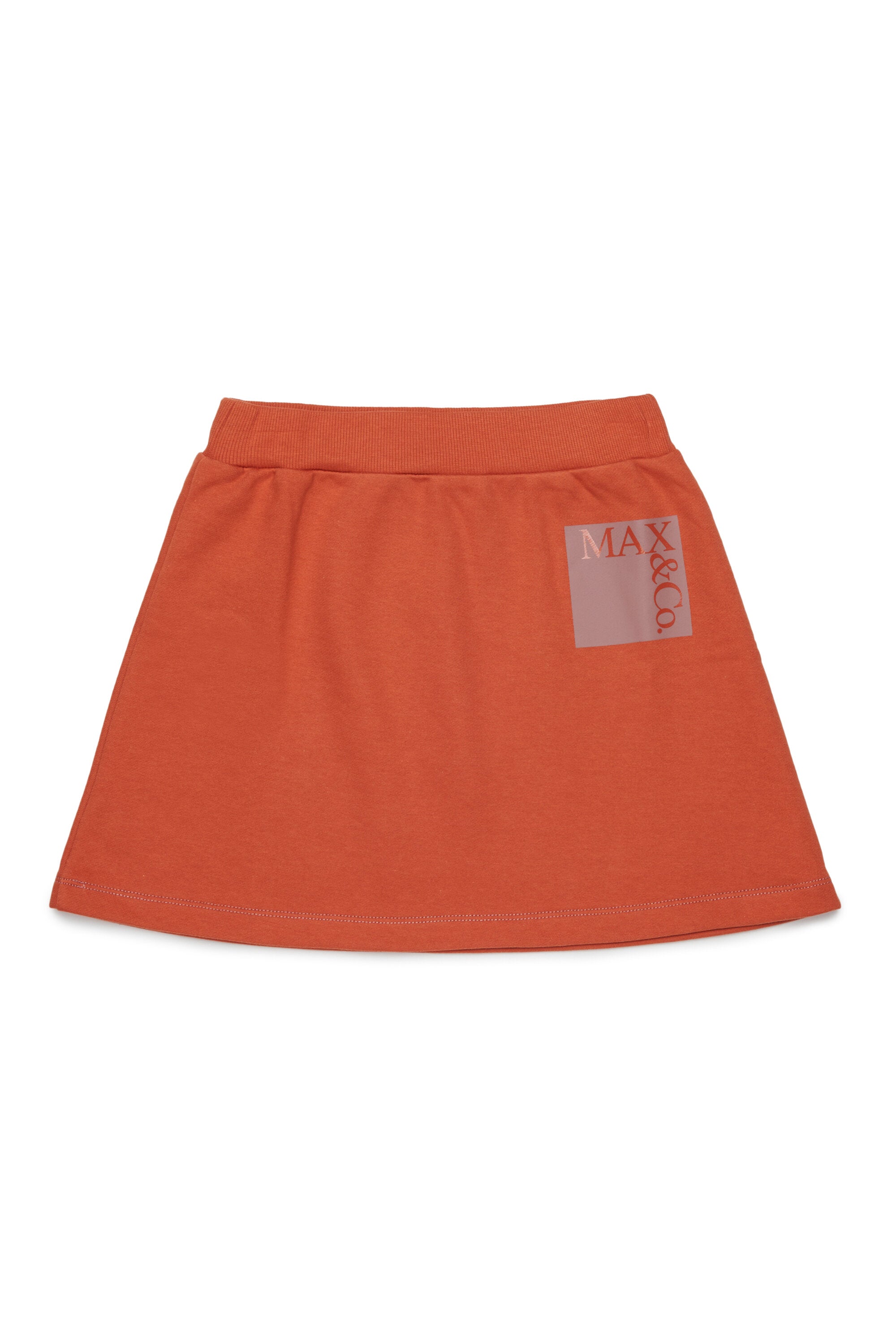 Short skirt with logo