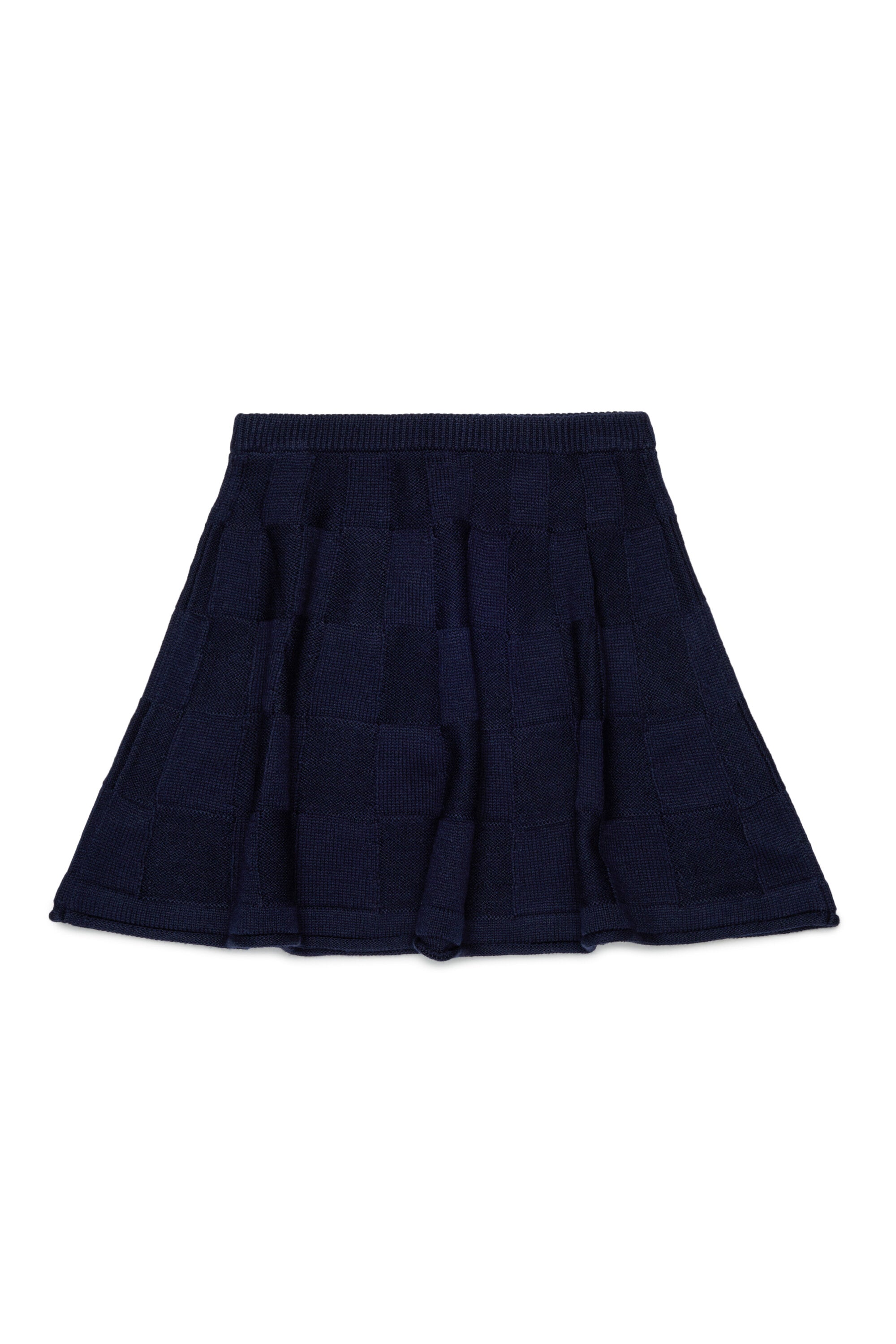 Short skirt with logo
