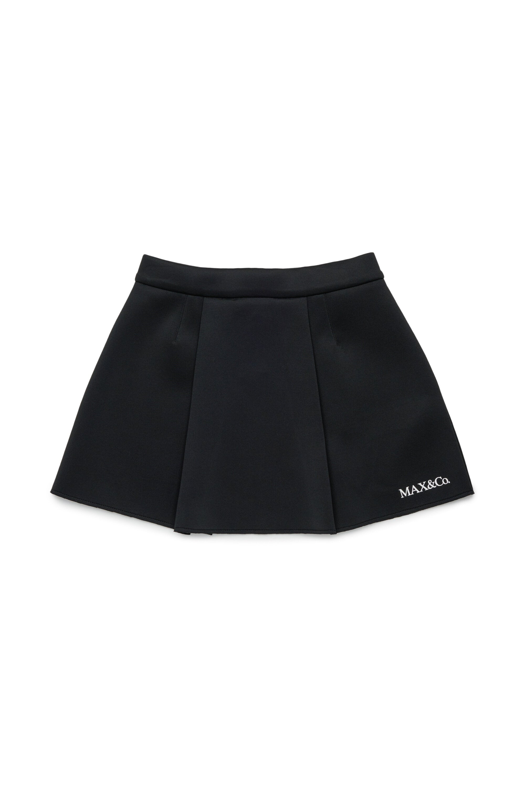 Short skirt with logo