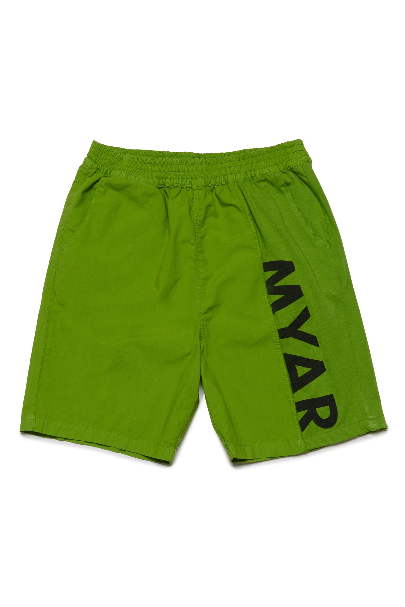Deadstock fabric shorts with MYAR logo 