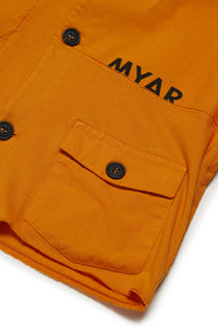 Deadstock fabric shirt with MYAR logo