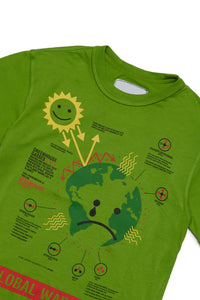 T-shirt with Global Warming print