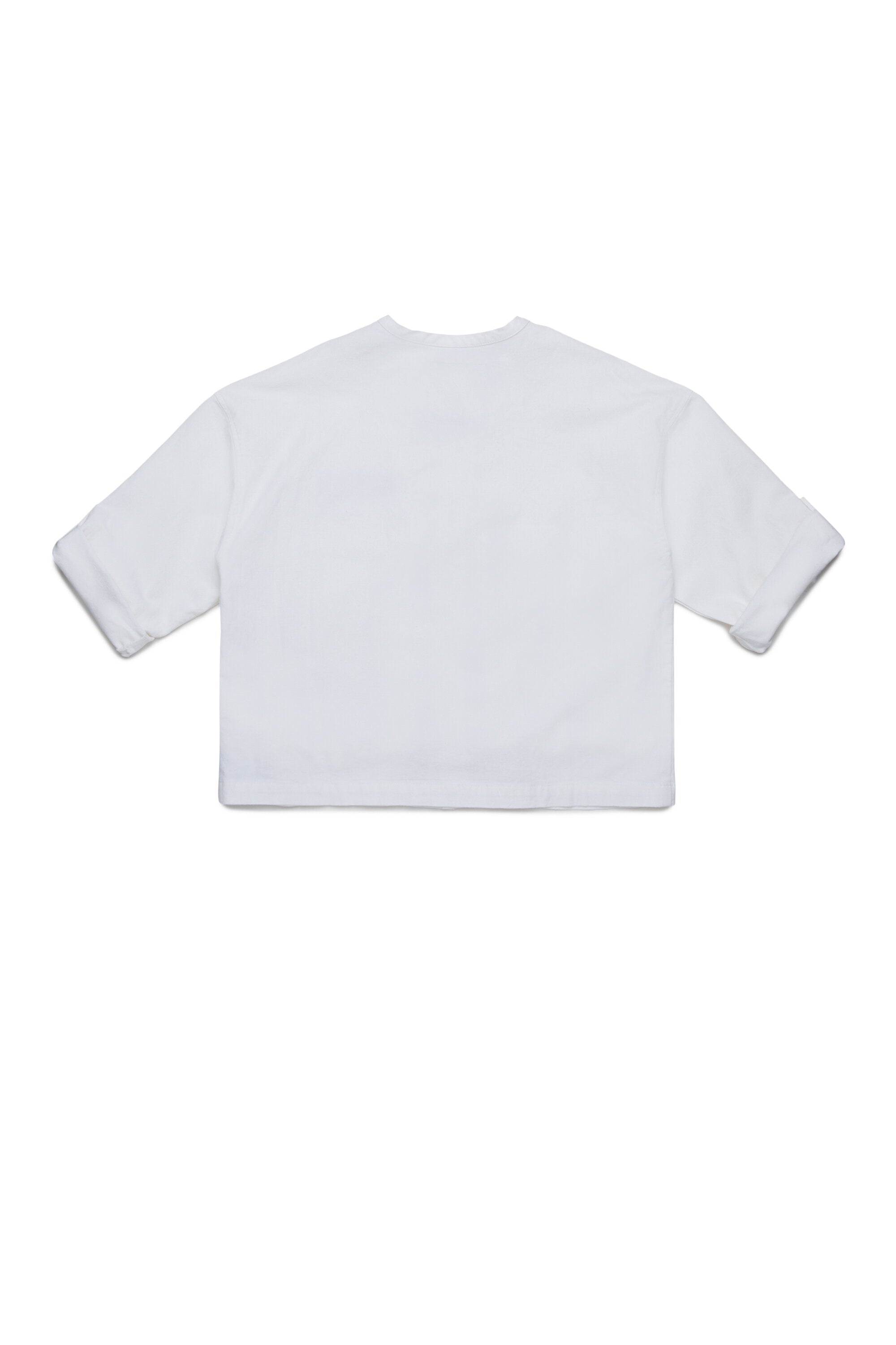 Linen blend shirt with MYAR logo