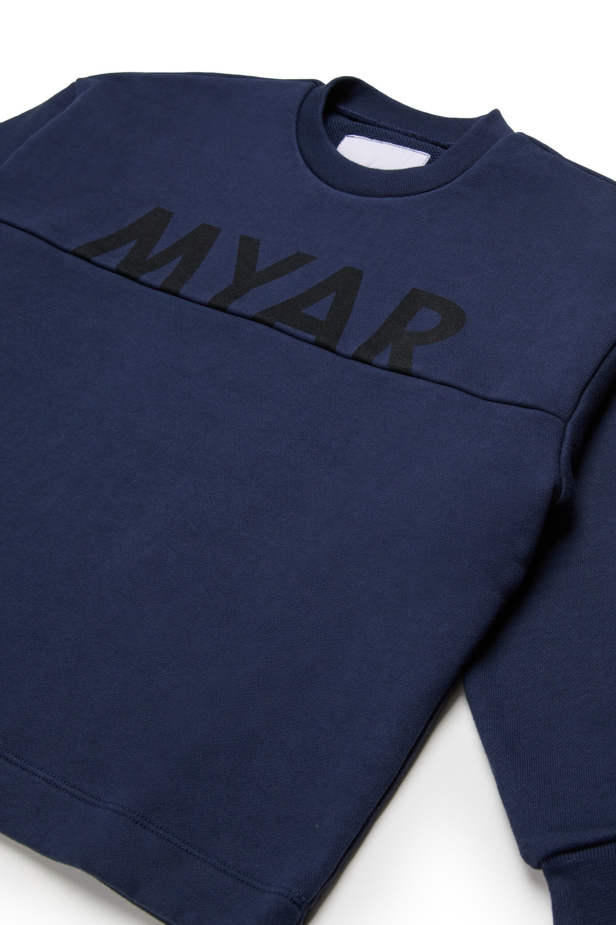 Crew neck sweatshirt with logo