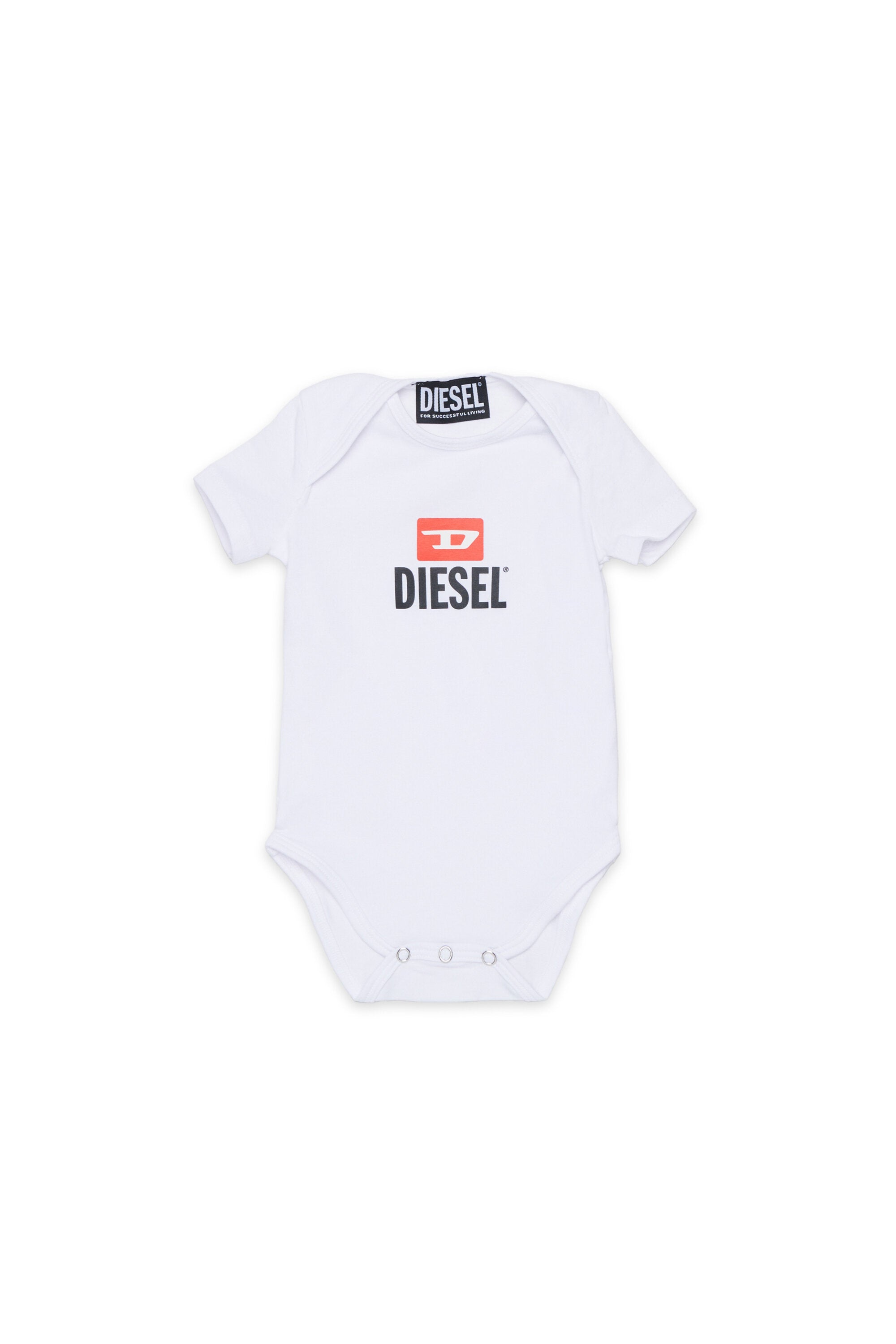 Baby bodysuit with logo