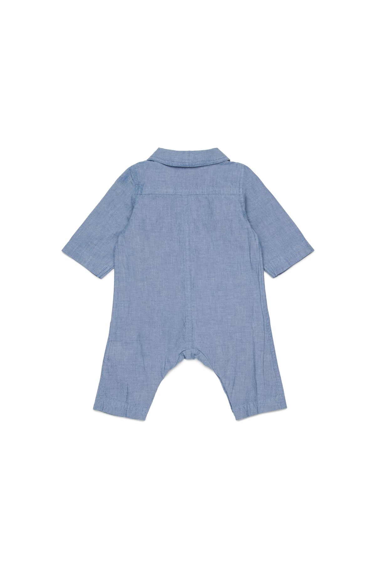 Shirt jumpsuit with logo