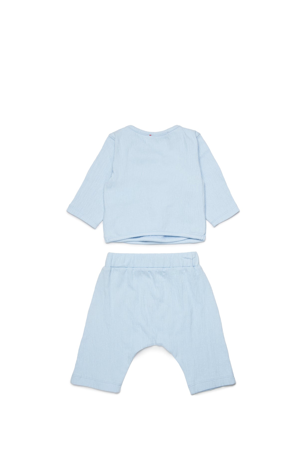 Baby jumpsuit with logo